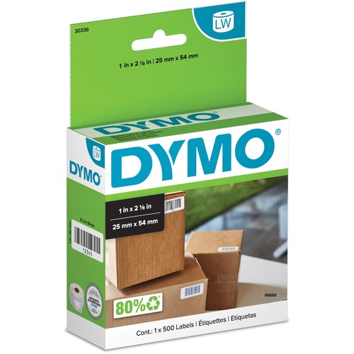 Label, Multipurpose, 1x2-1/8, LW 500/RL