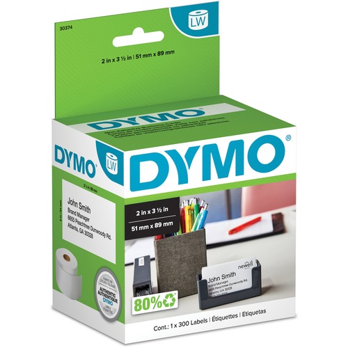 Label, Appointment Cards, 2", Label Writer 250/RL