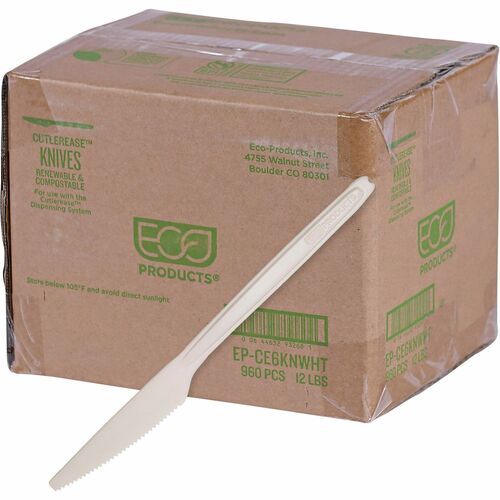 Knife, Cutlerease, Disposable, Commercial, White 960/CT