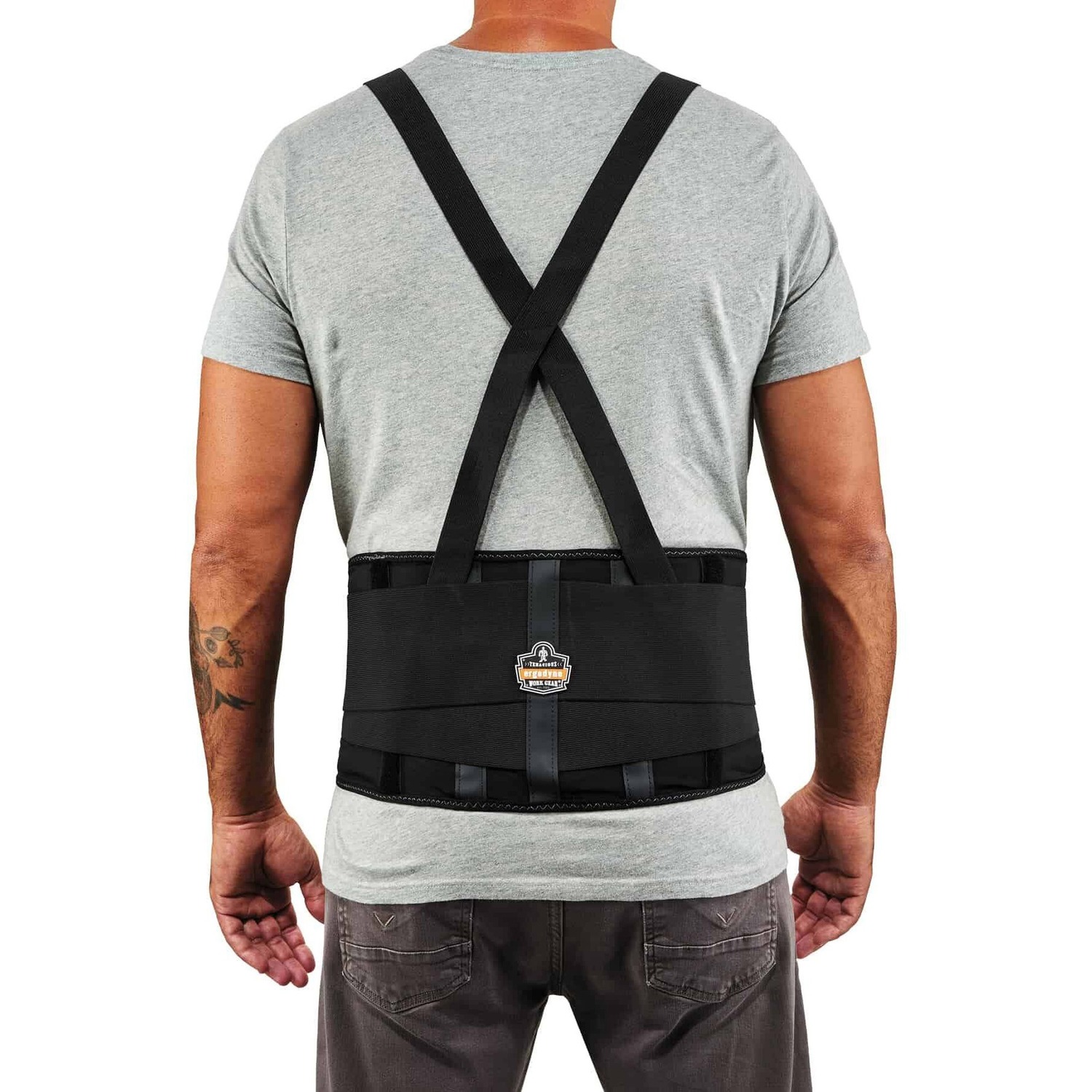 Back Support Econo, M, Black