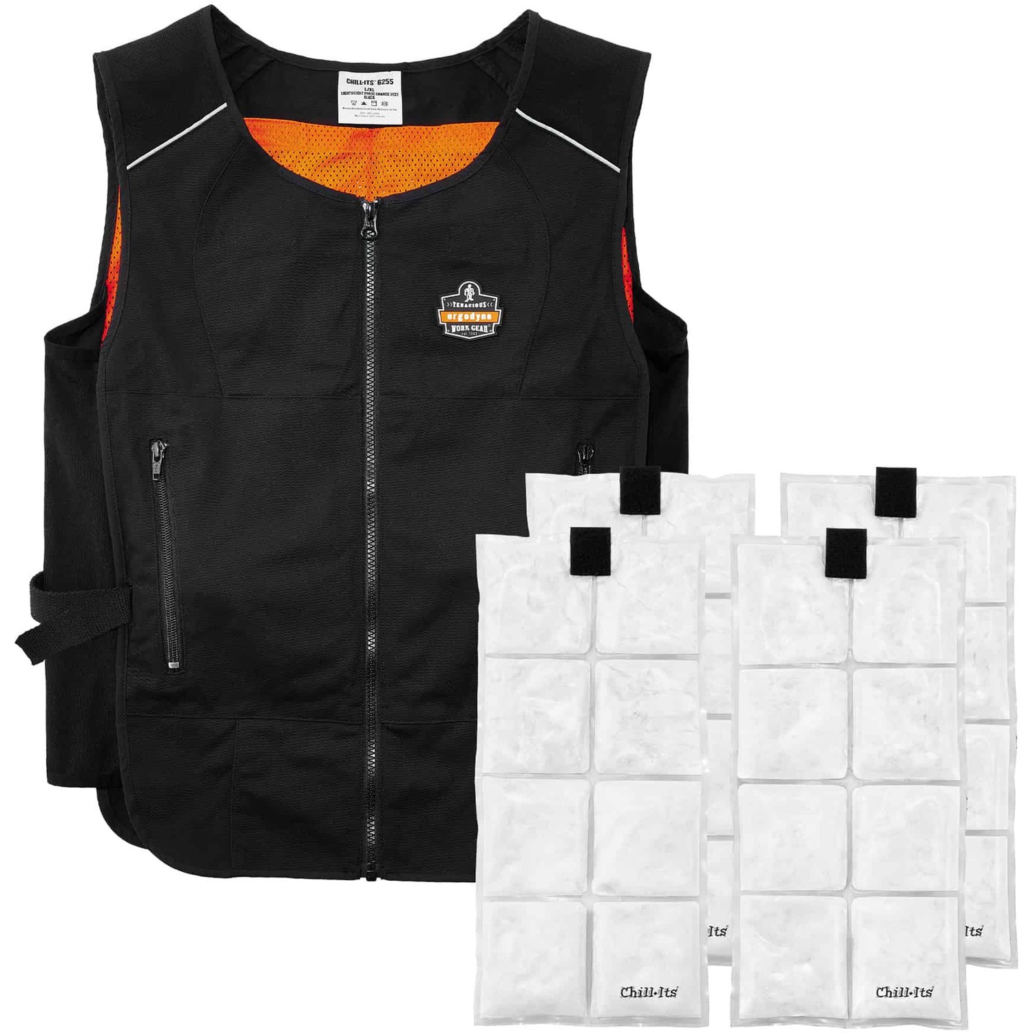 Vest Kit, Cooling, L/XL, Black