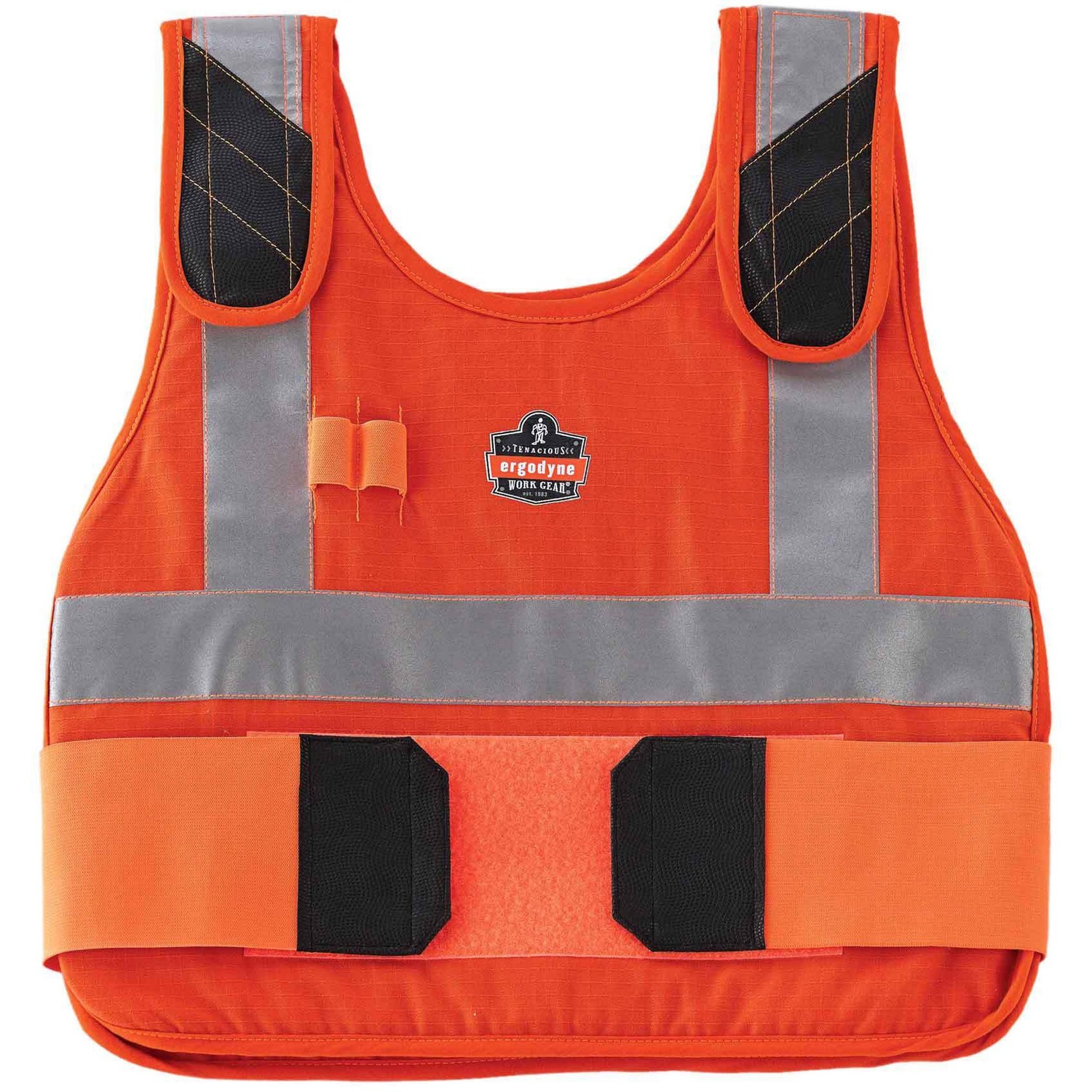 Vest Only, Cooling, L/XL, Orange