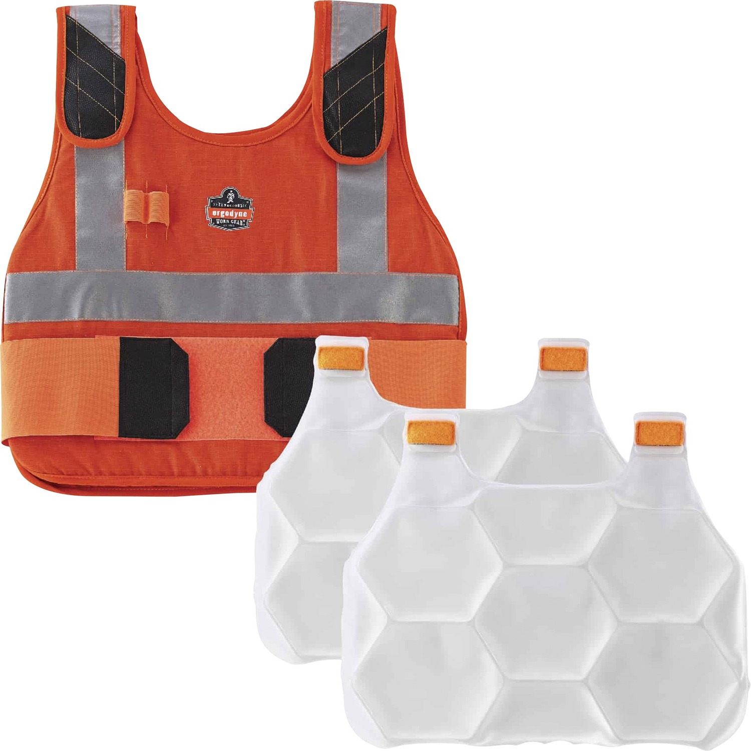 Vest Kit, Cooling, S/M, Orange