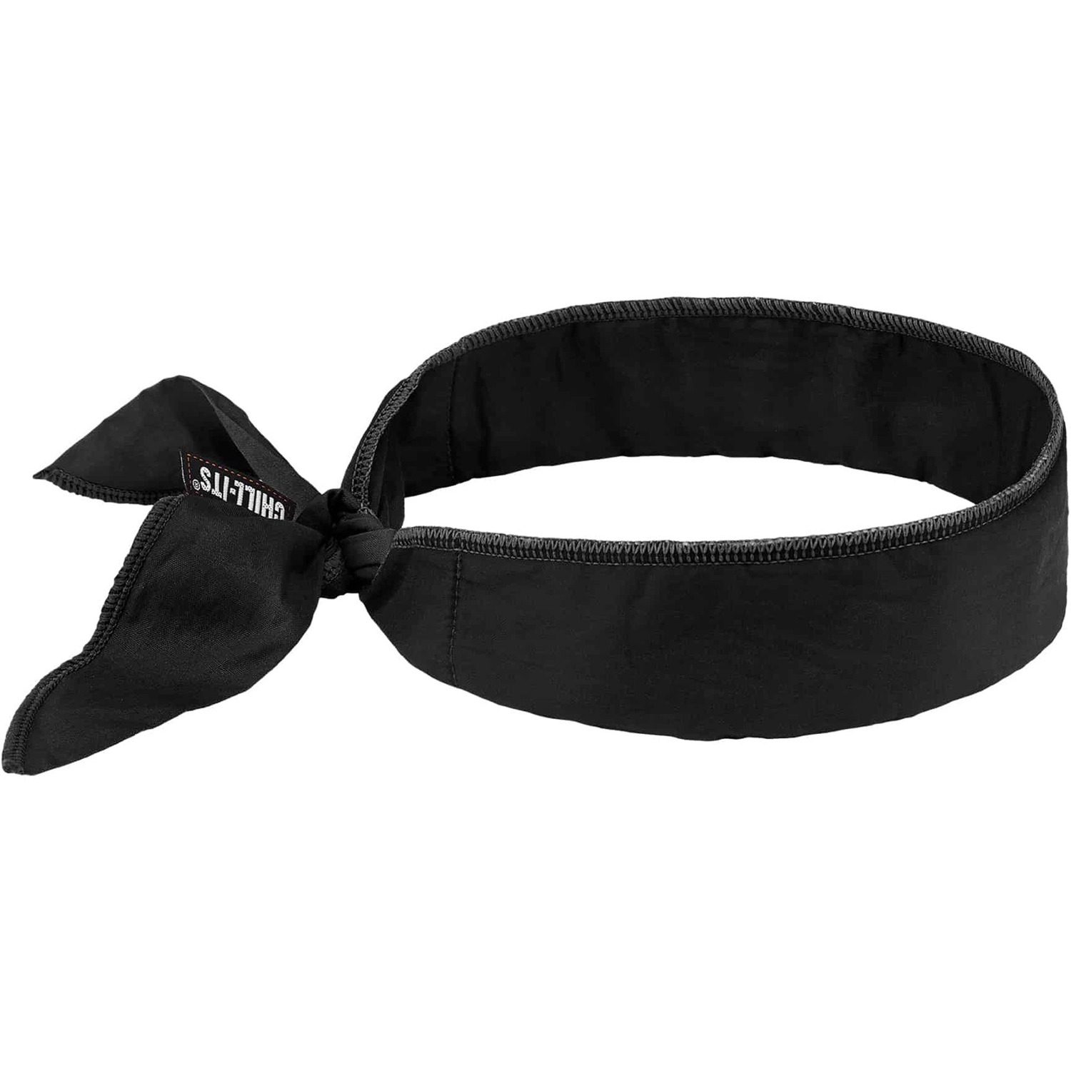 Bandana, Cooling-Tie, Black 12/CT