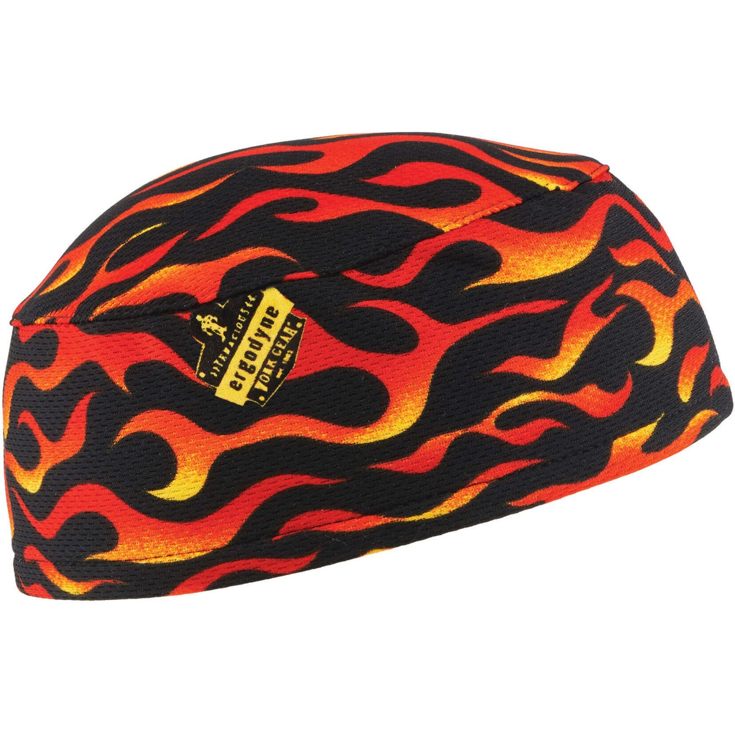 Skull Cap, Flames 6/CT