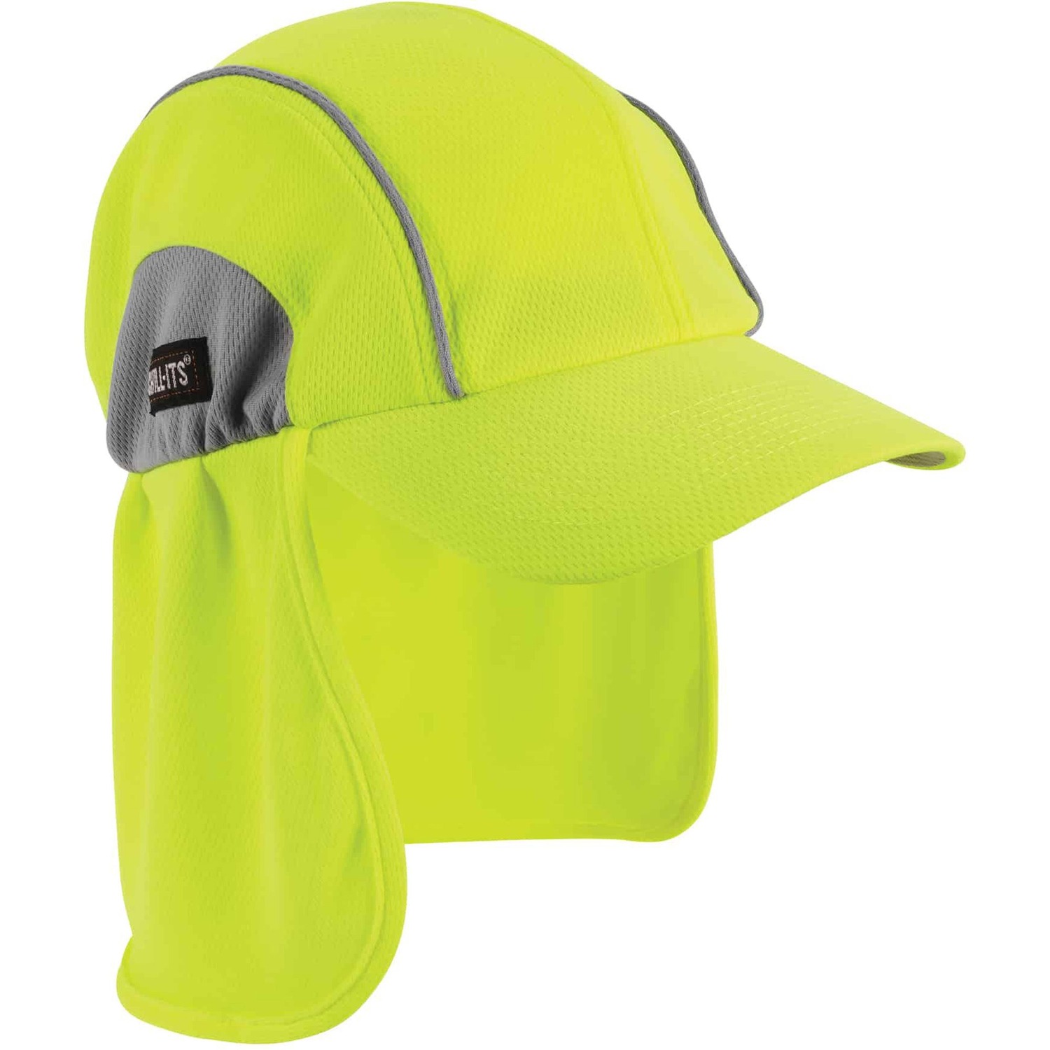 Hat with Neck Shade, Lime