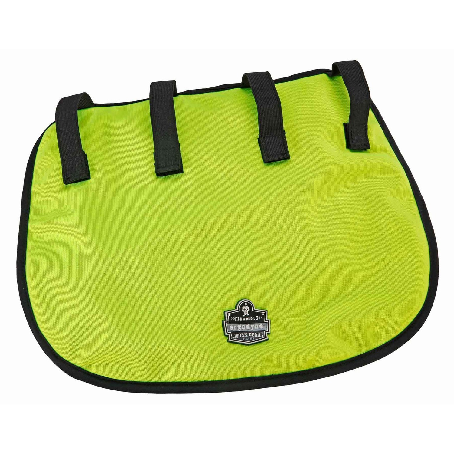 Hard Hat Shade With Chin Strap, Lime