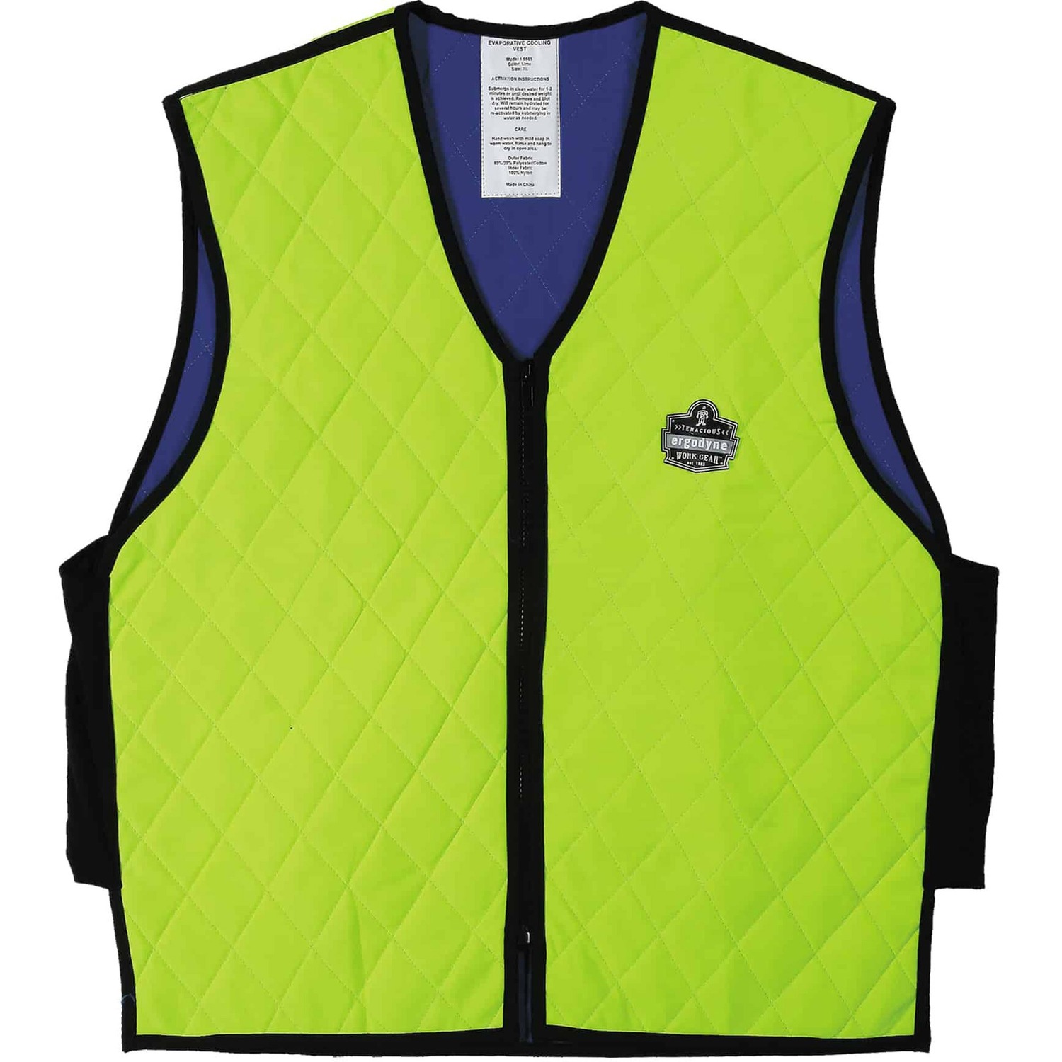Vest, Cooling, 3XL, Lime