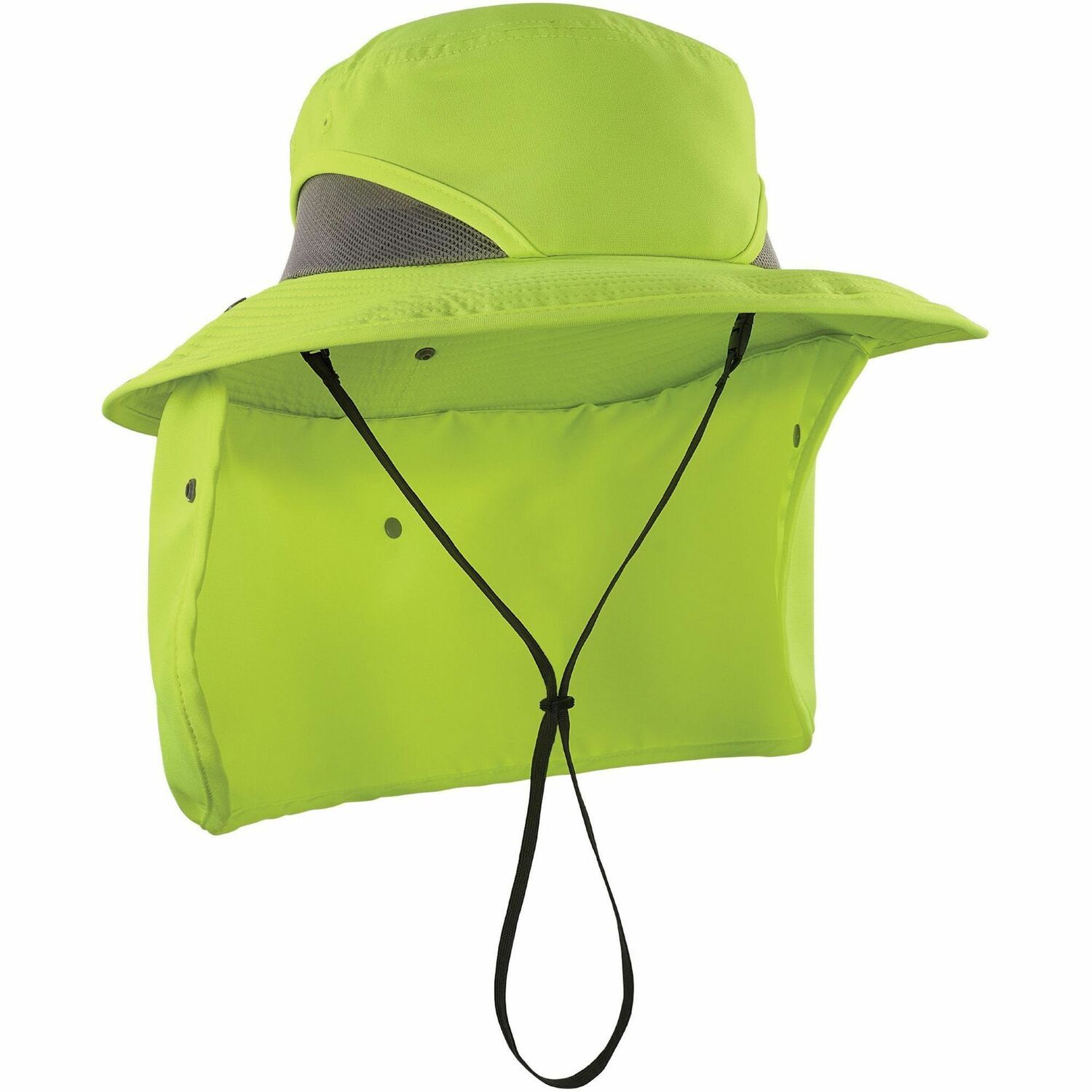 Hat, Neck Shade, Lime, S/M