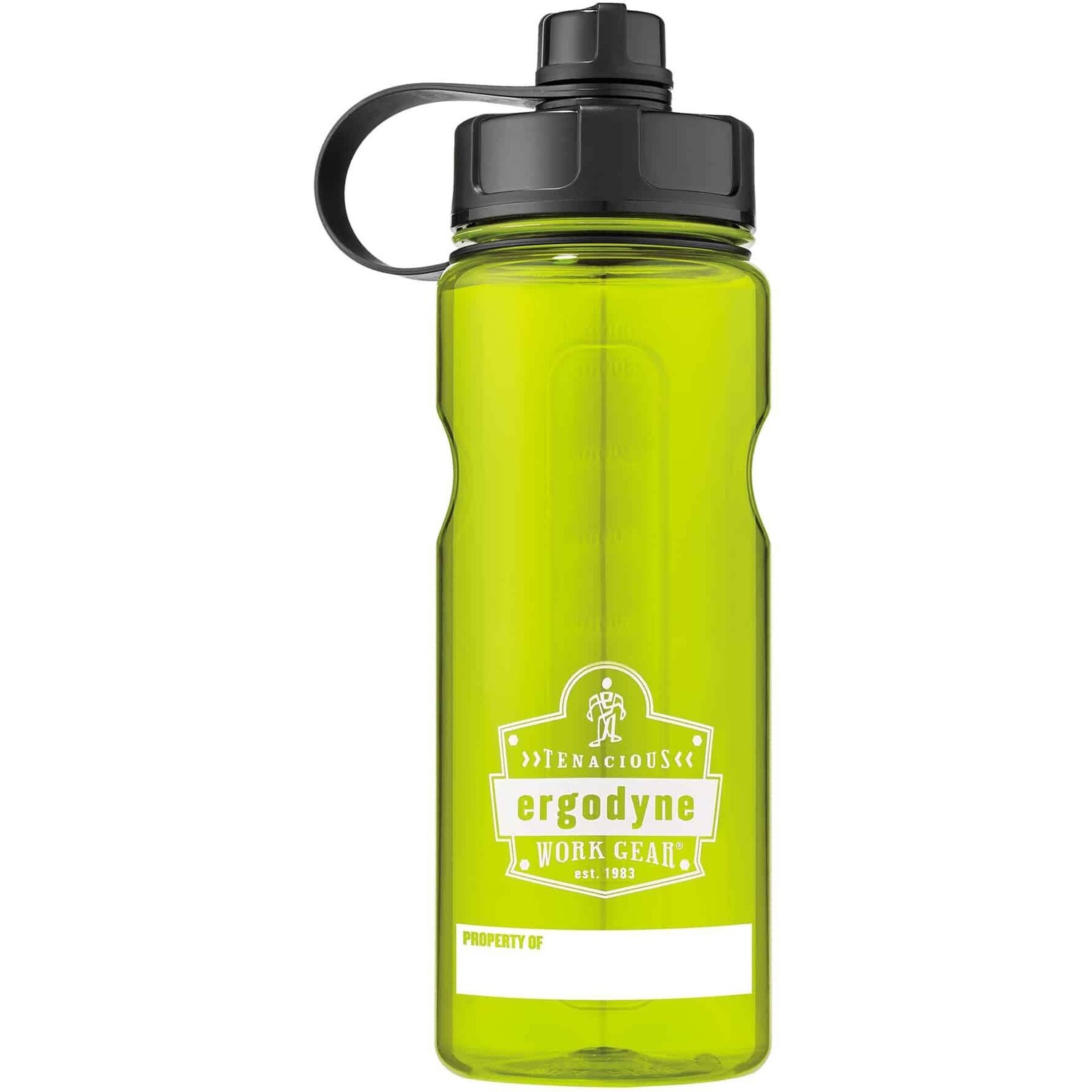 Water Bottle, 1 Liter, Lime