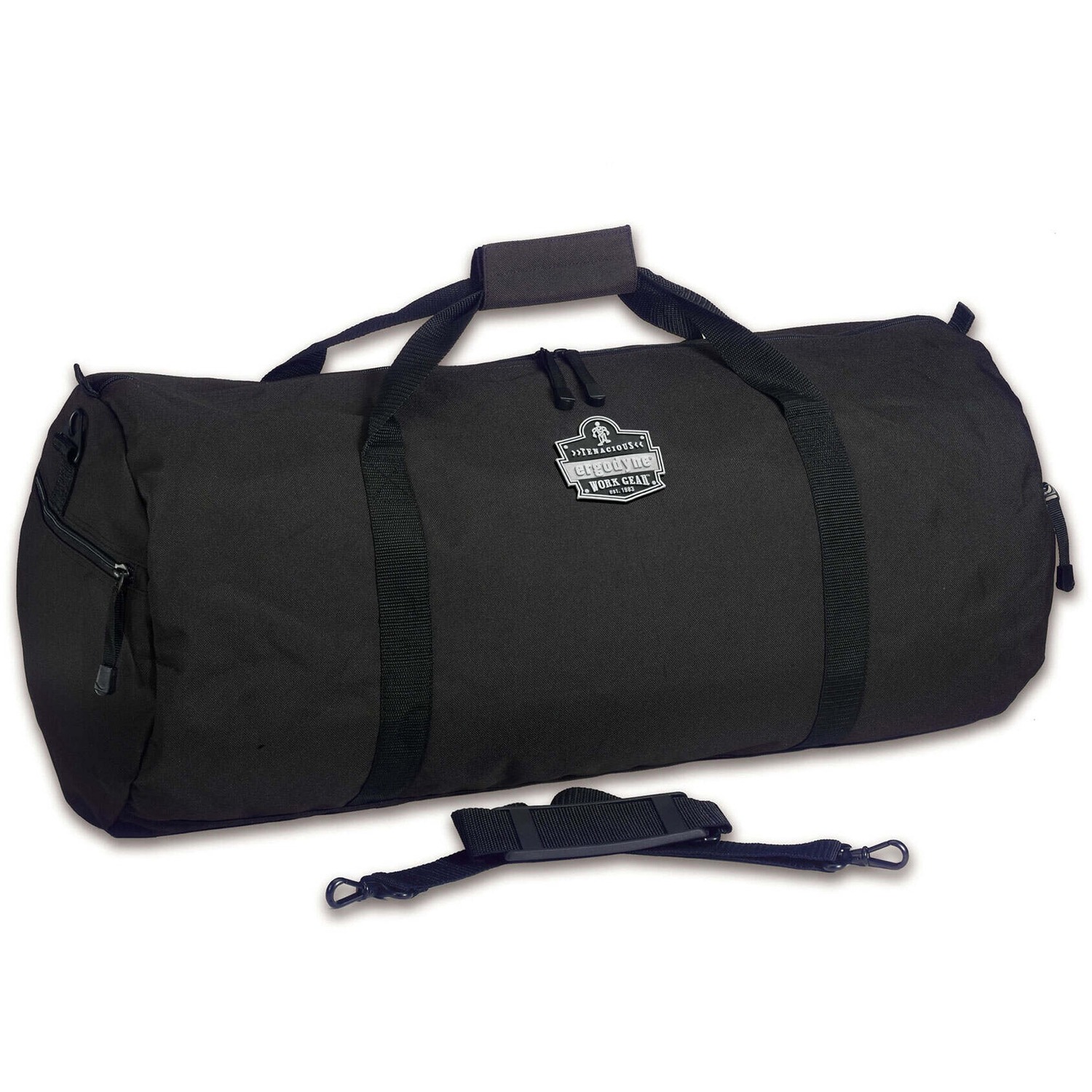 Duffel Bag, Poly, Small, Black