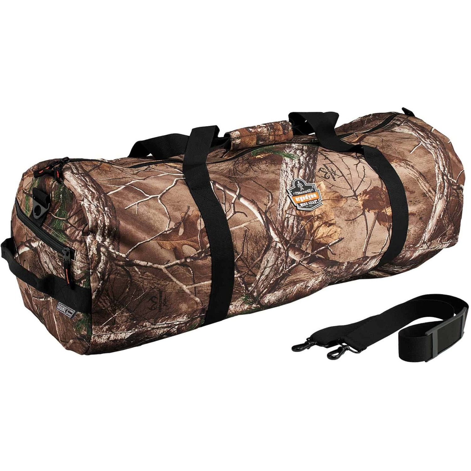 Duffel Bag, Poly, Large, Black