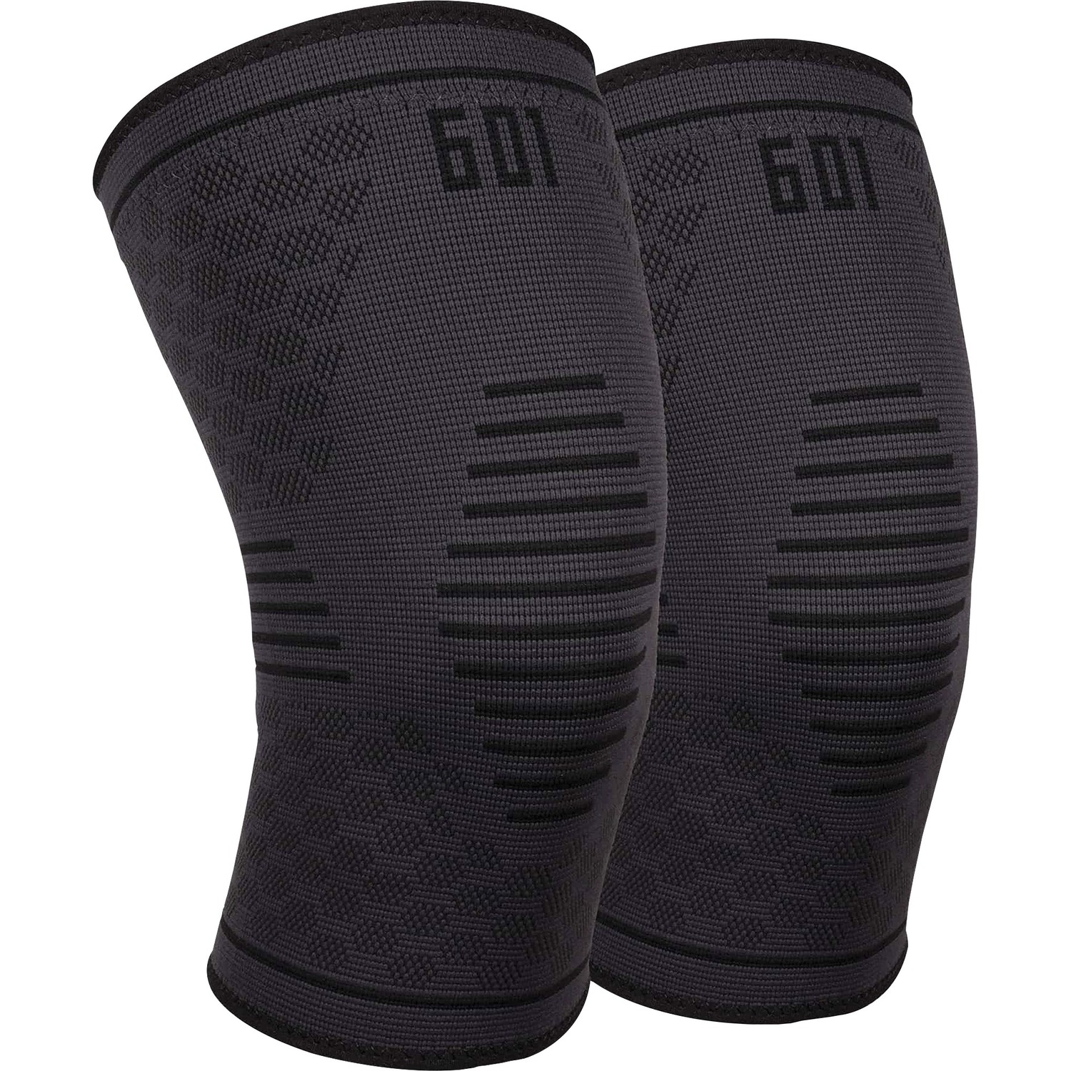 Knee Compression Sleeve, L, Black