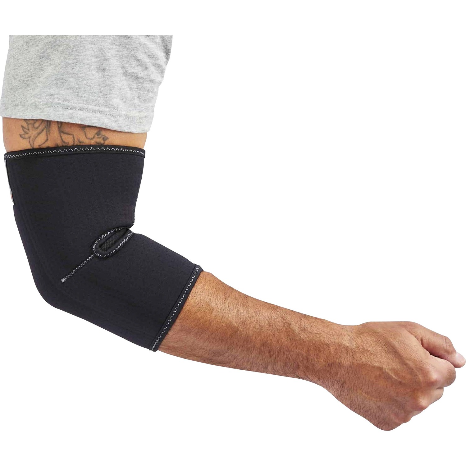 Elbow Sleeve, L, Black