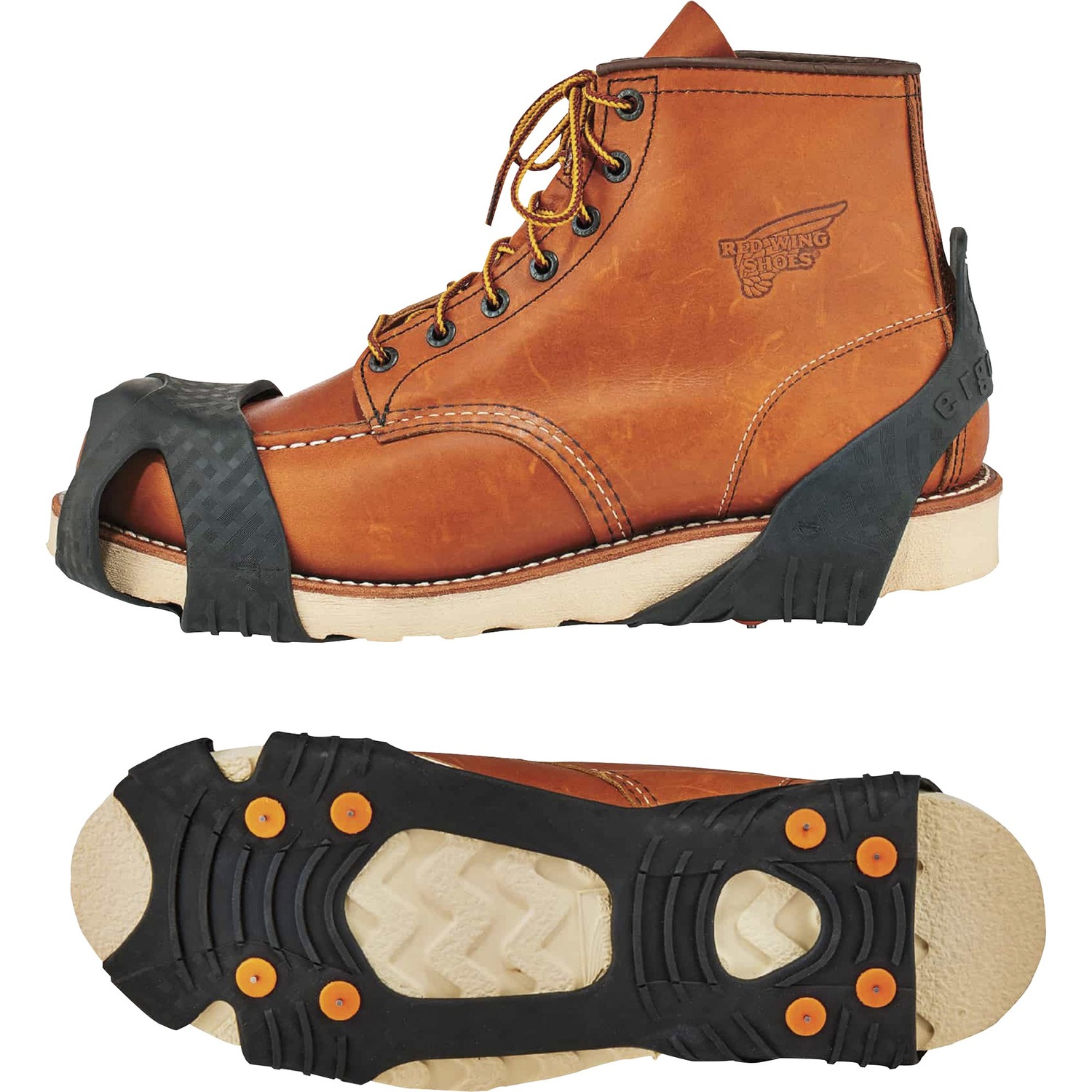 Ice Cleats-TC, M, Black 2/PR
