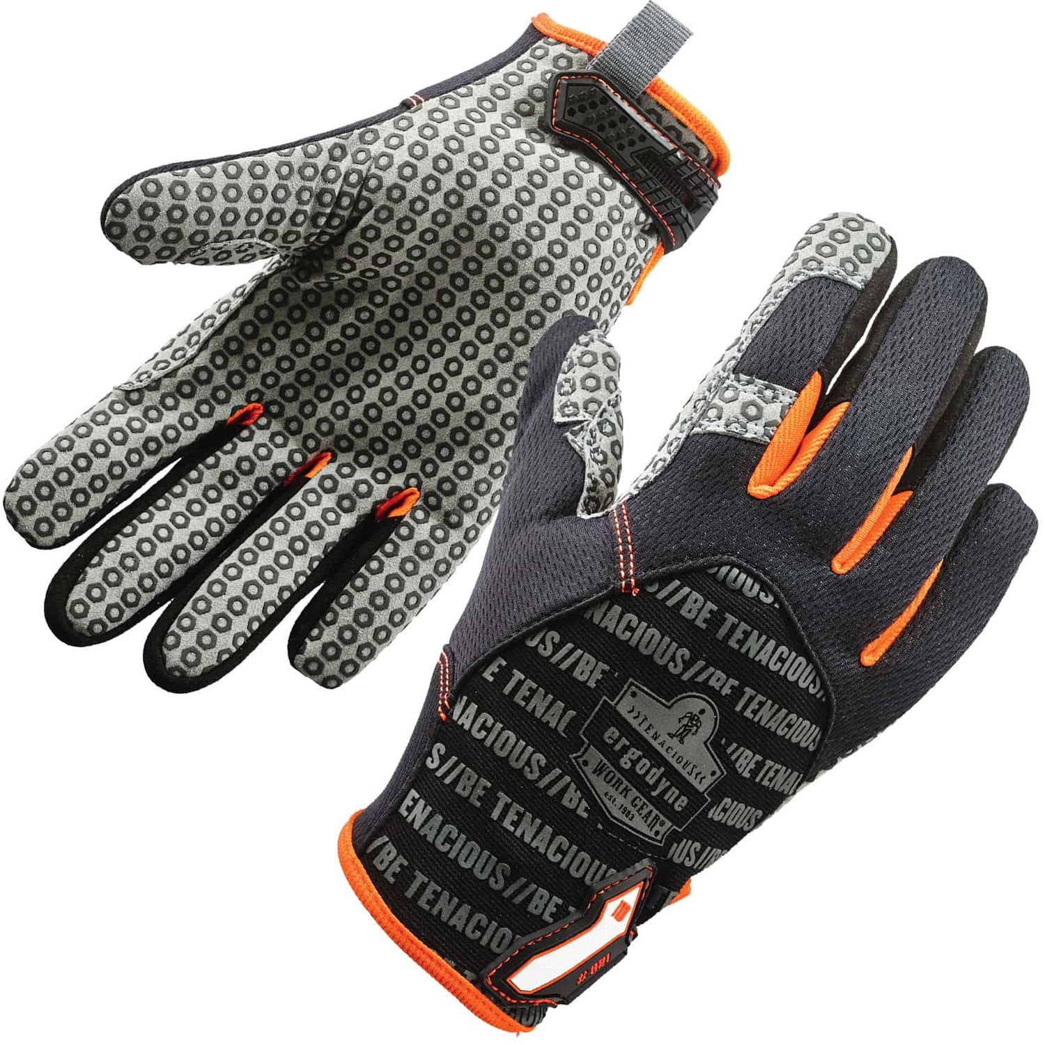 Gloves, Handling, Xl, Black 2/PR