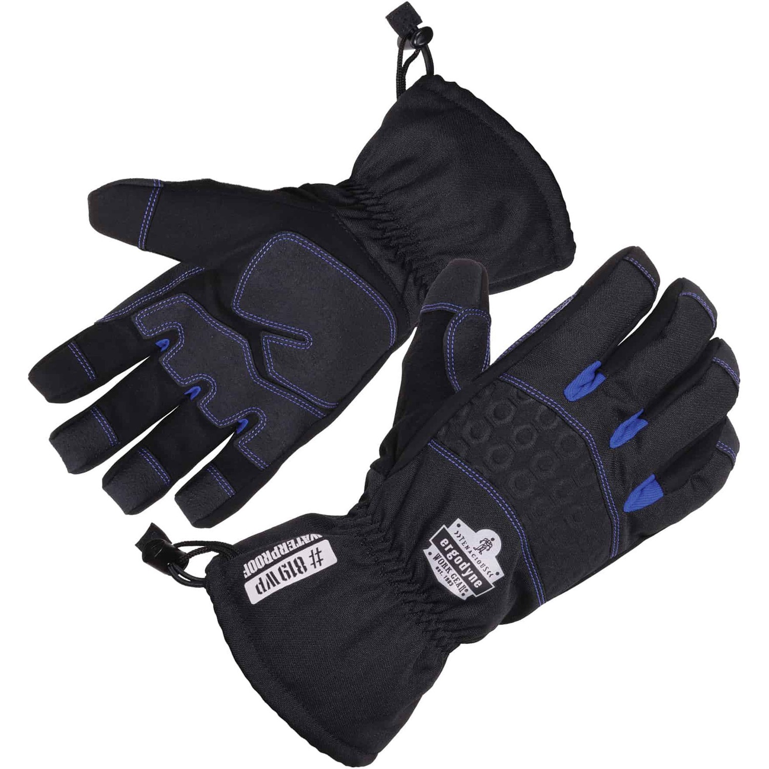 Gloves, WP Winter, 2X, Black 2/PR