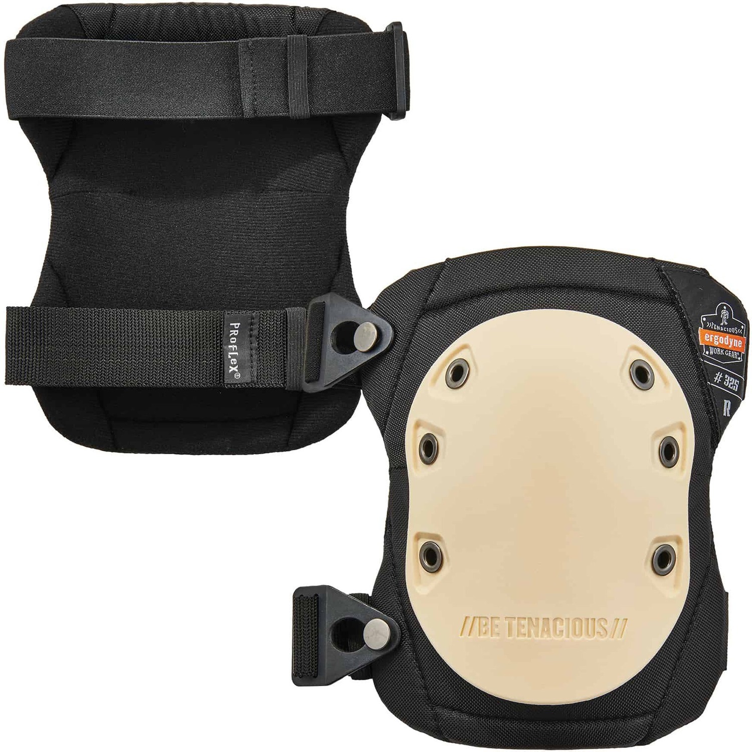 Knee Pads, Non-Mar-Buckle 2/PR