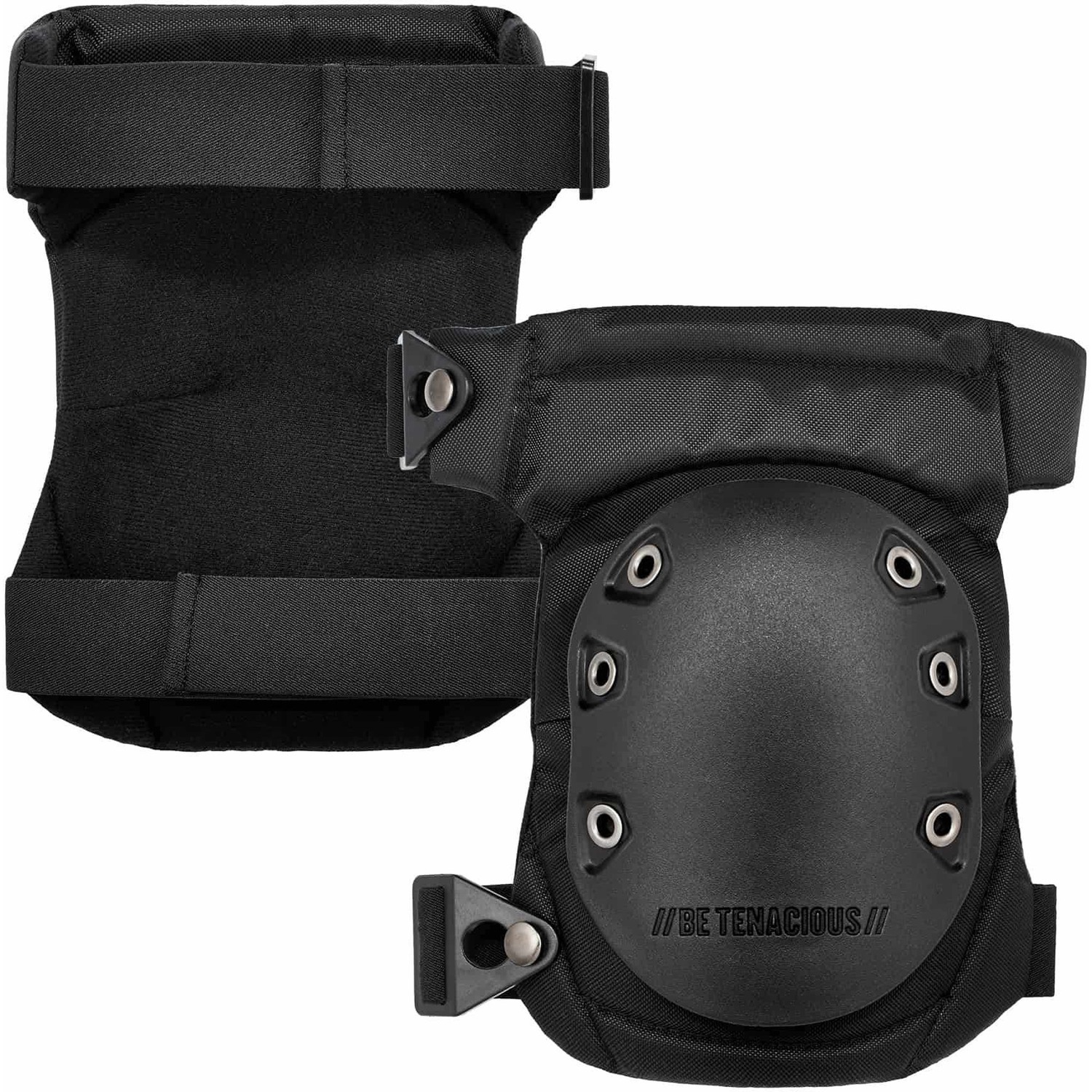 Knee Pad, Hinged Rubber Gel 2/PR