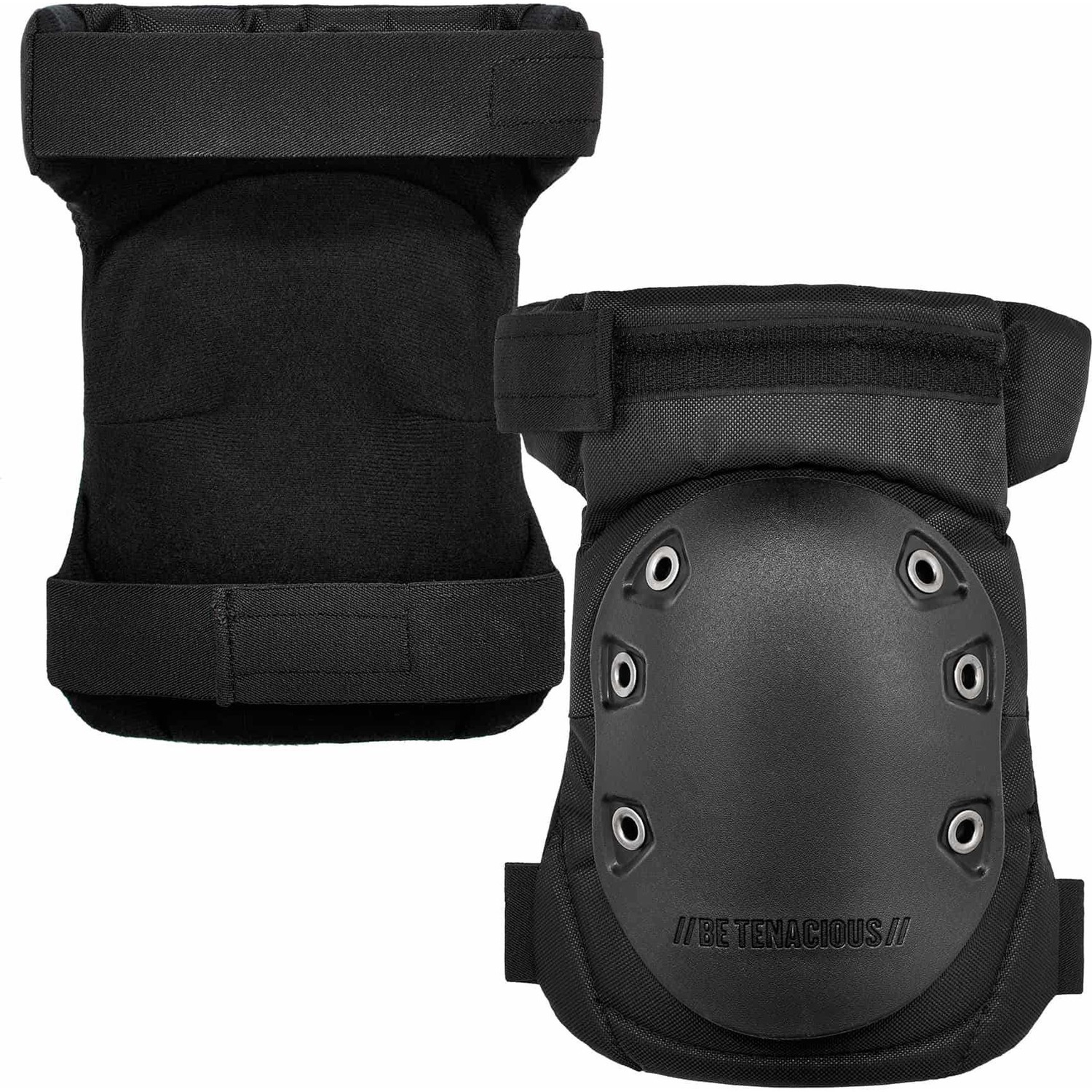 Knee Pad, Hinged Rubber Gel 2/PR