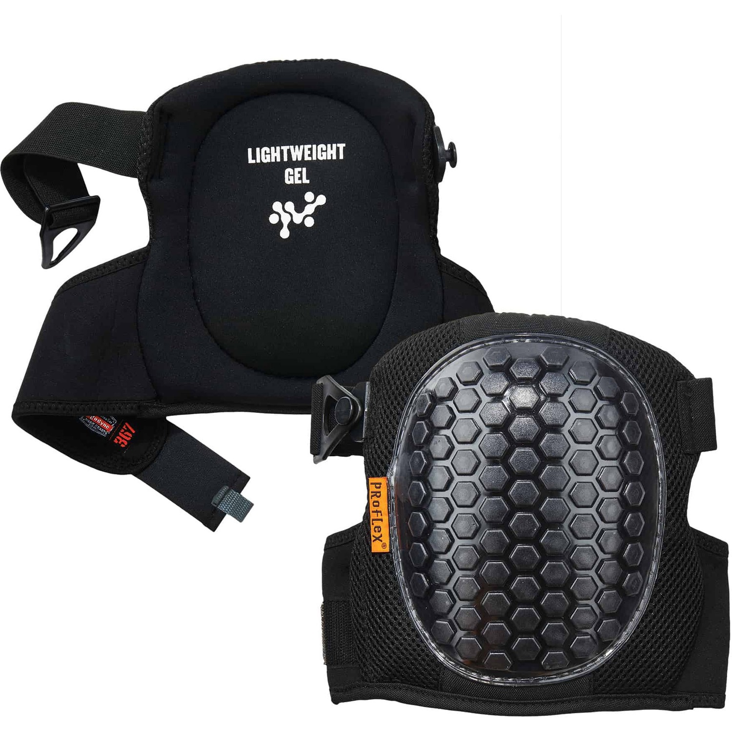 Knee Pads, Round Cap Gel 2/PR