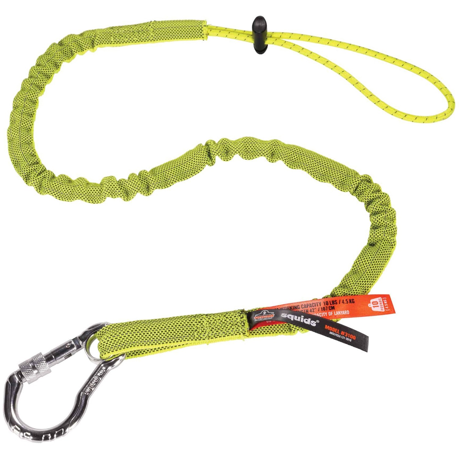Tool Lanyard, Std, Lime 6/CT