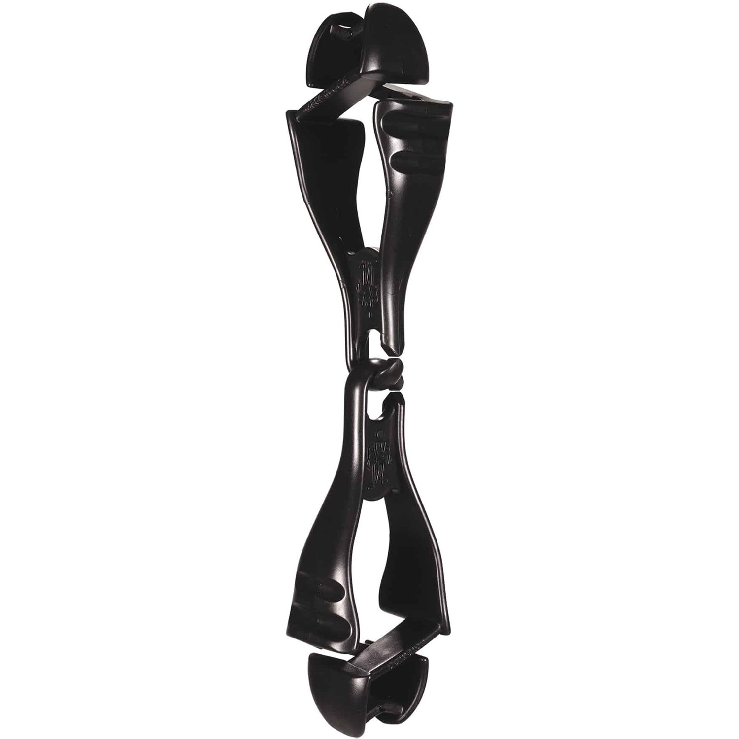 Glove Clip-Dual Clip, Black 6/CT