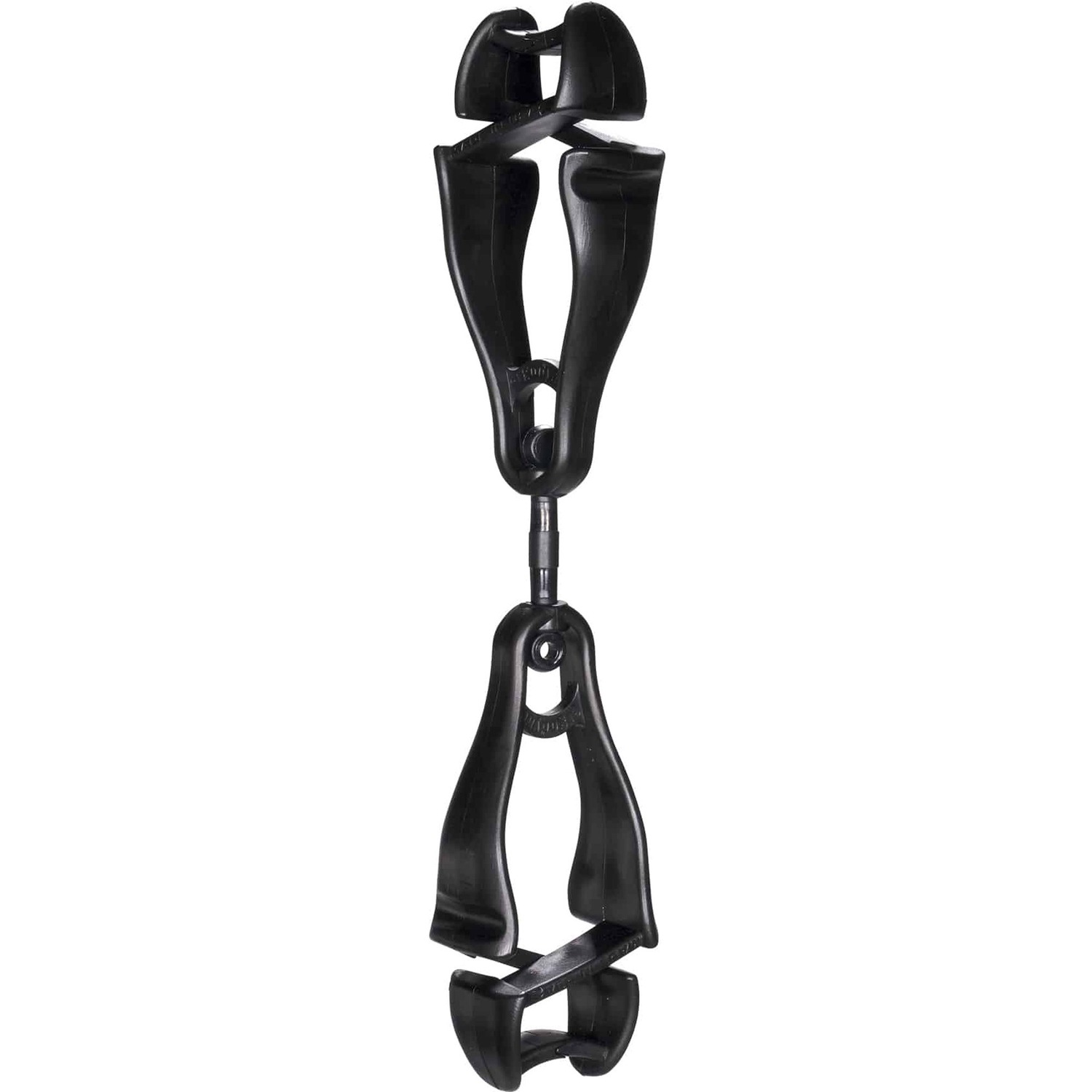 Glove Clip, Swiveling, Black 6/CT