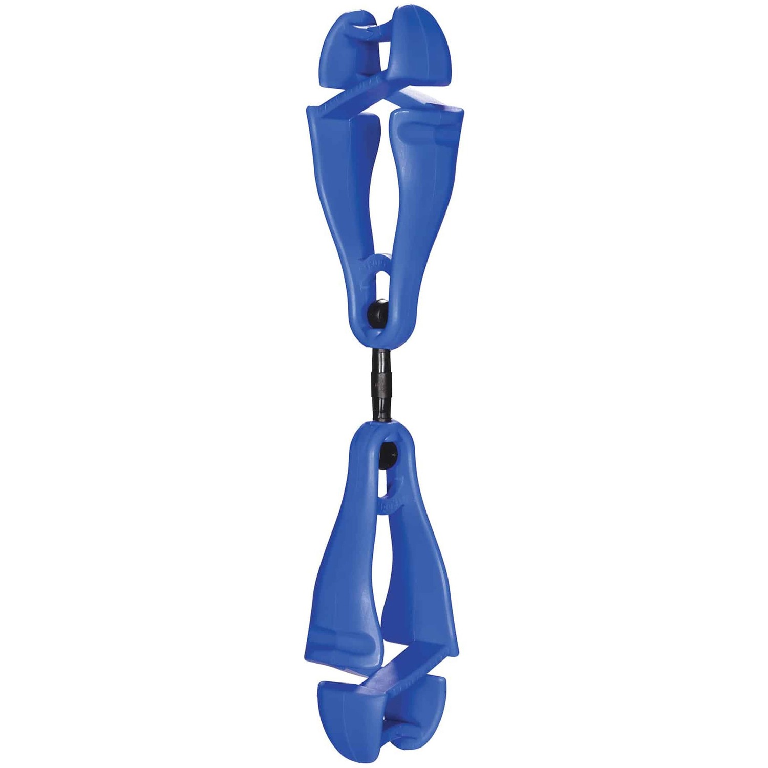 Glove Clip, Swiveling, Blue 6/CT