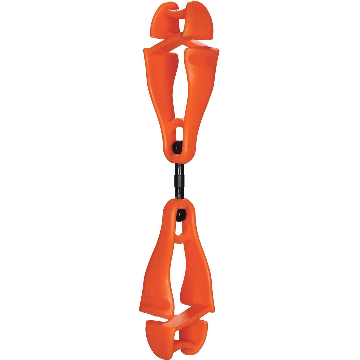 Glove Clip, Swiveling, Orange 6/CT