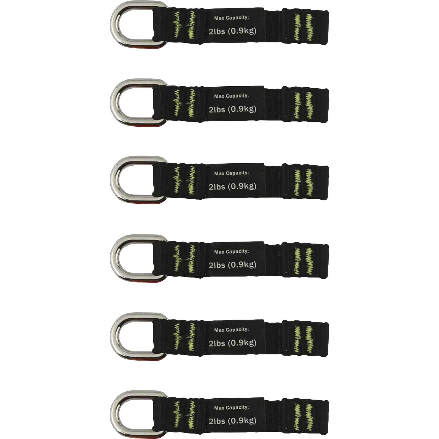 Web Tails, Short, Black 6/PK