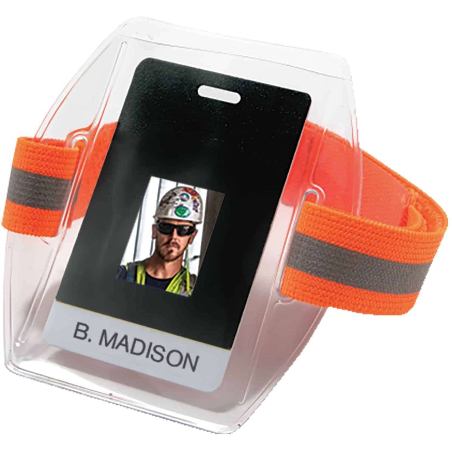 ID/Badge Holder, Orange 6/CT