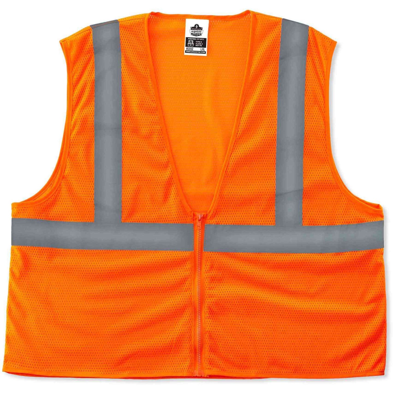Vest, Econo Mesh, 4X/5X, Orange