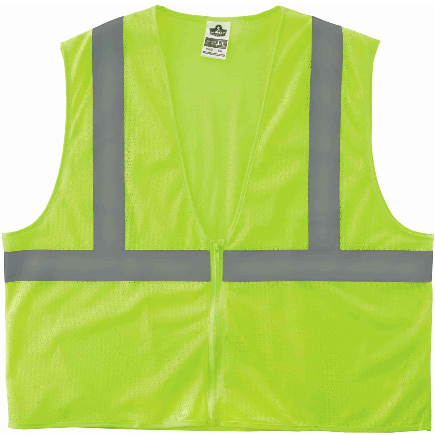 Vest, Econo Mesh, Lime
