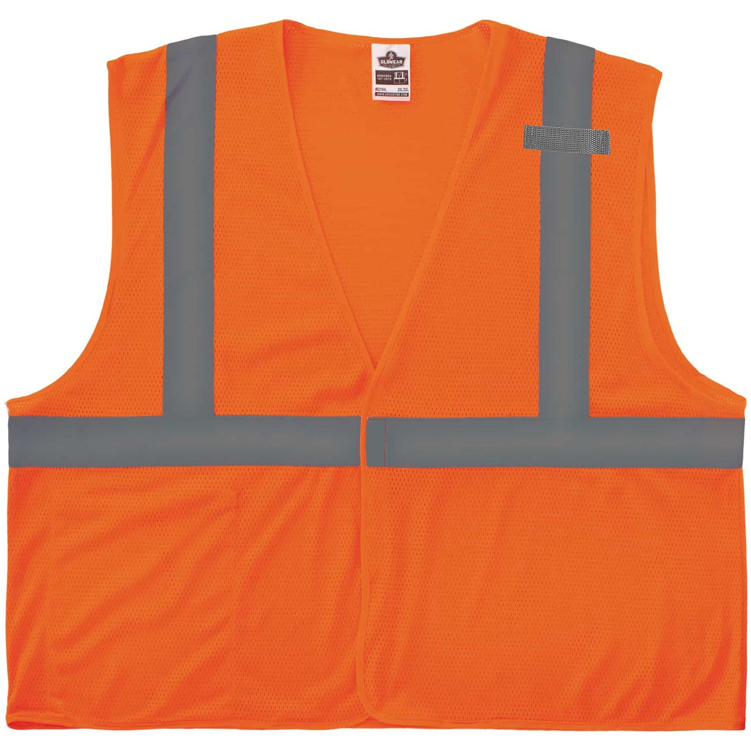 Vest, Econo Mesh, S/M, Orange
