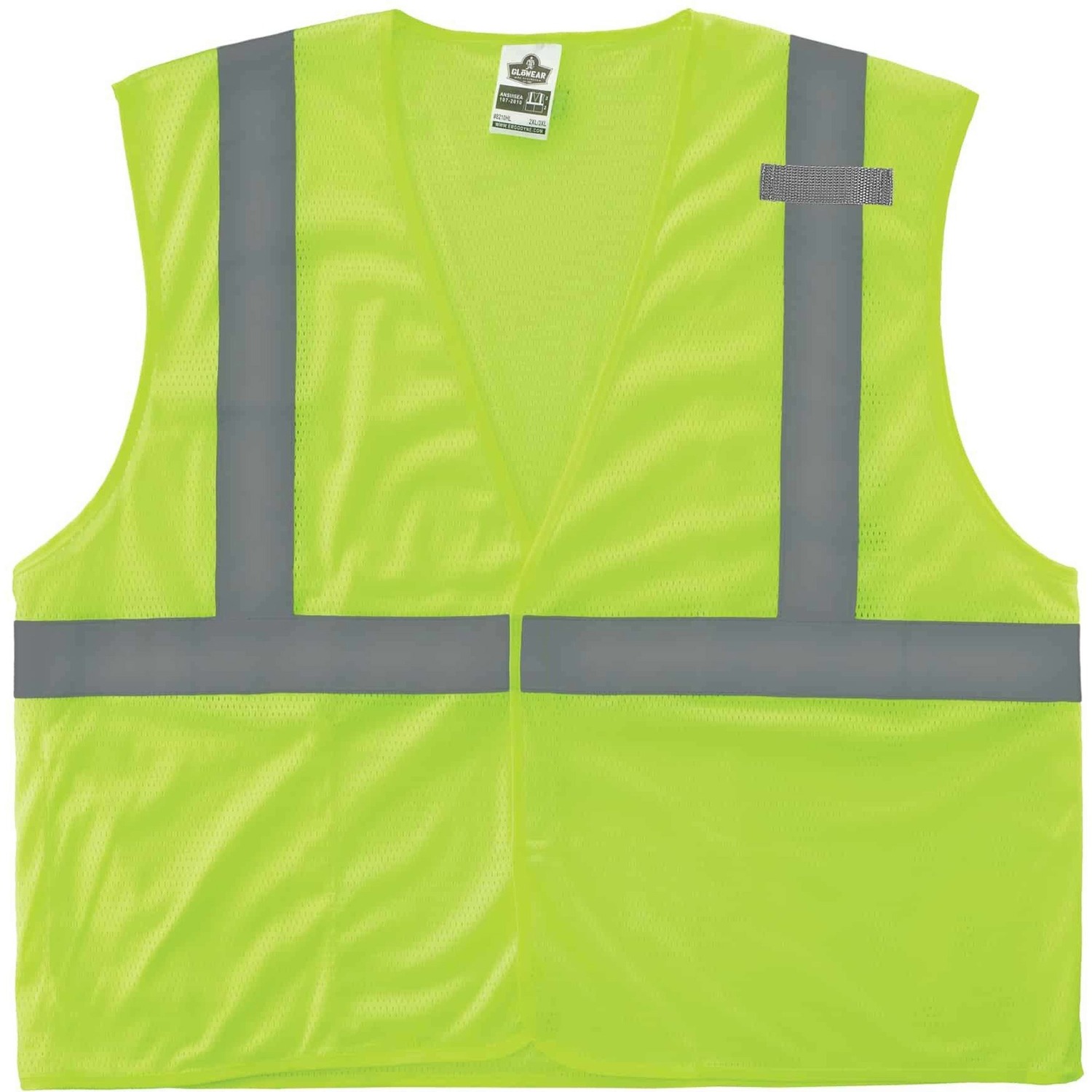 Vest, Econo Mesh, S/M, Lime