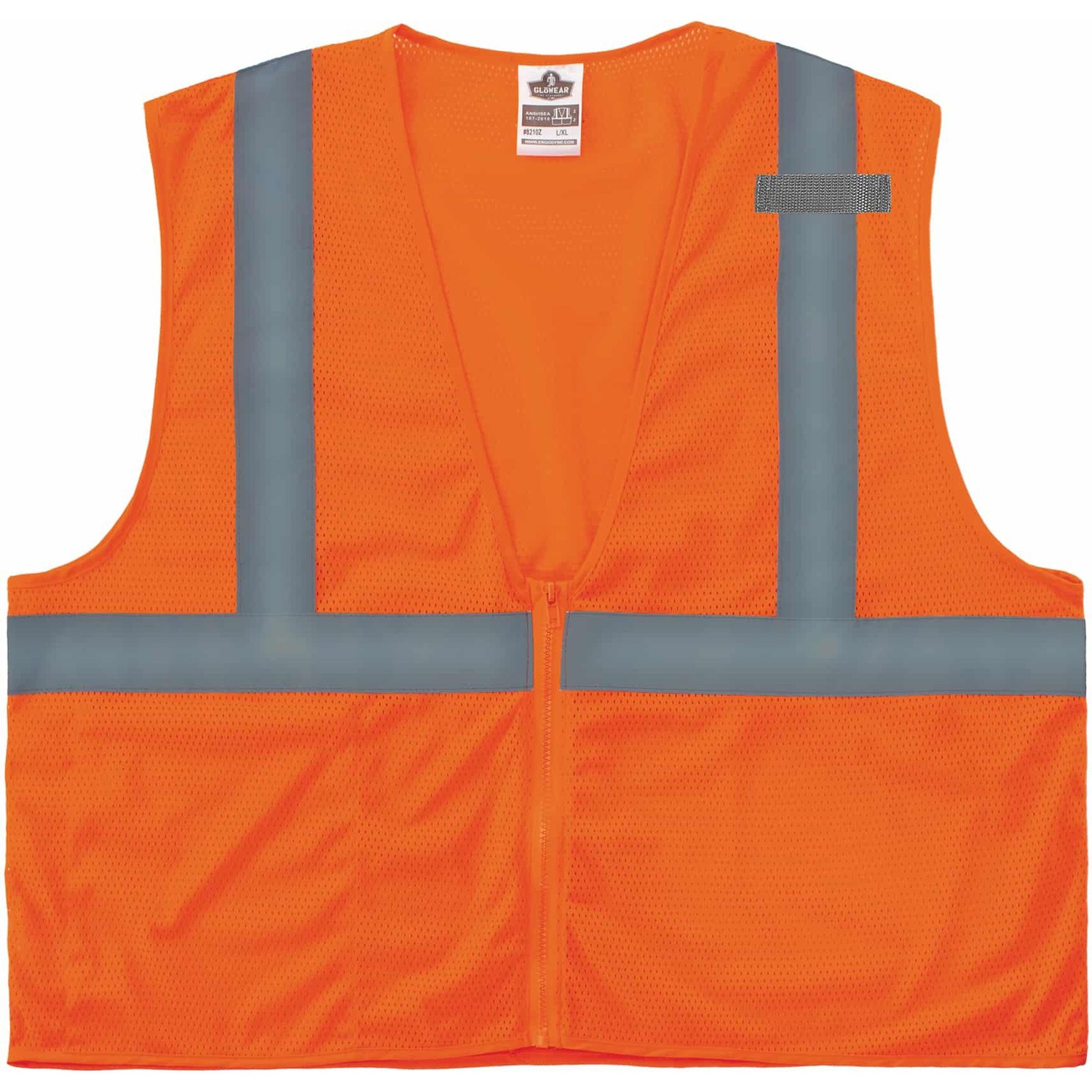 Vest, Econo Mesh, Xs, Orange