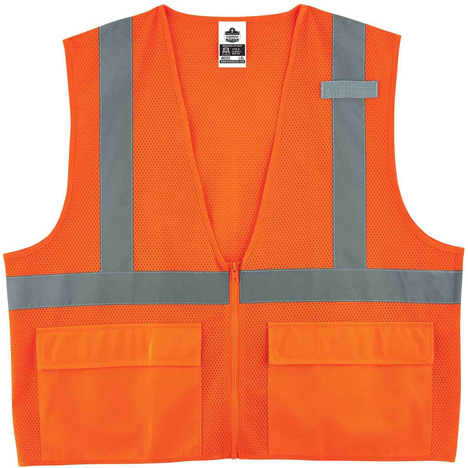 Vest, Mesh, 4X/5X, Orange