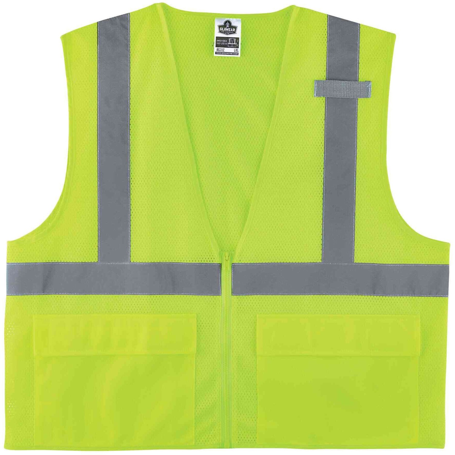 Vest, Mesh, 4X/5X, Lime