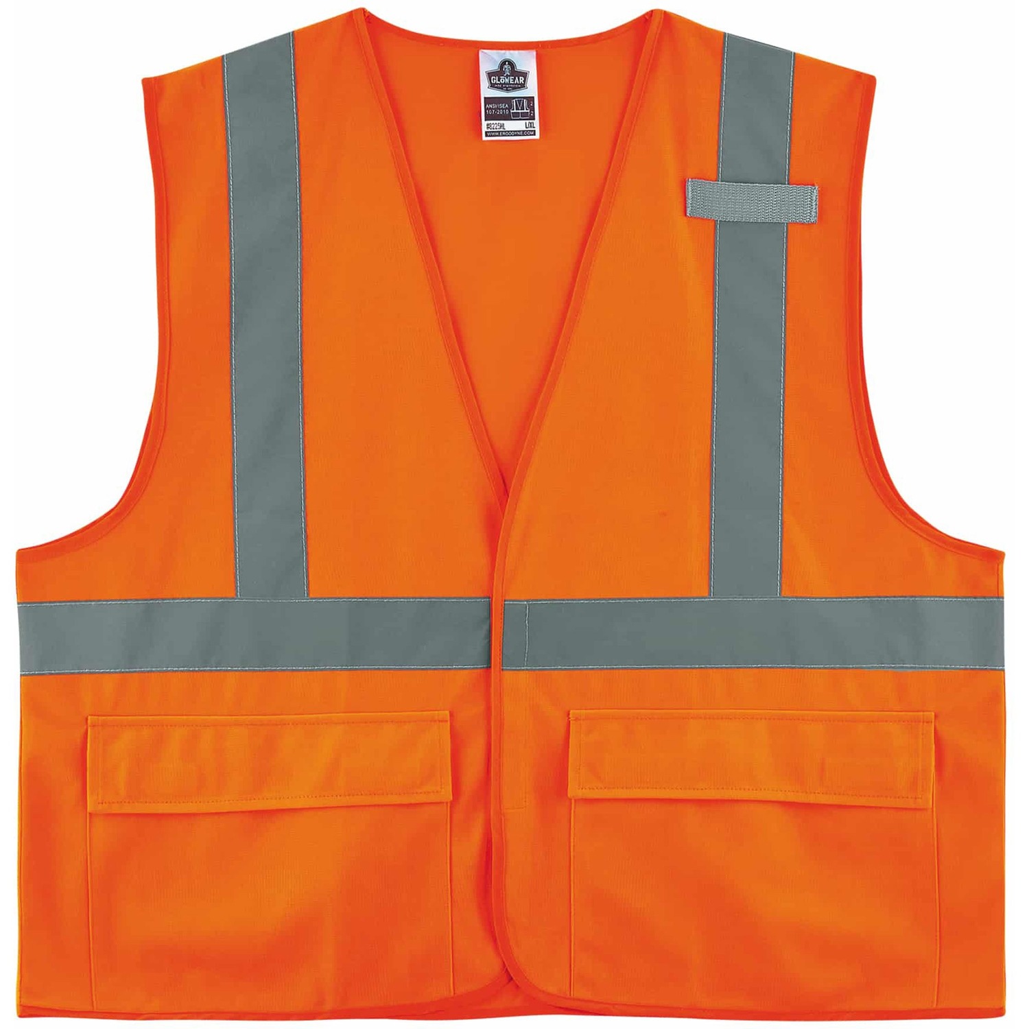 Vest, Solid, S/M, Orange