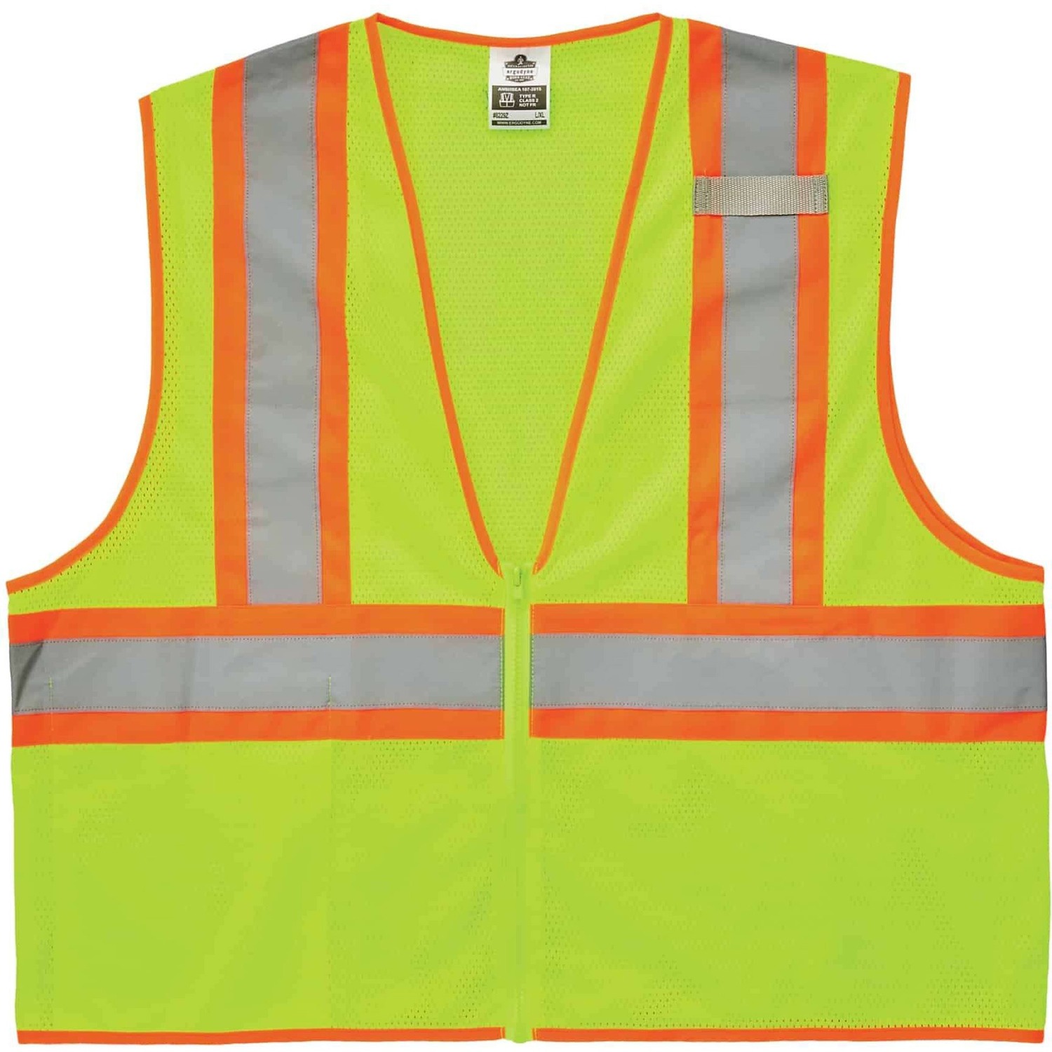 Vest, Two-Tone, Lime