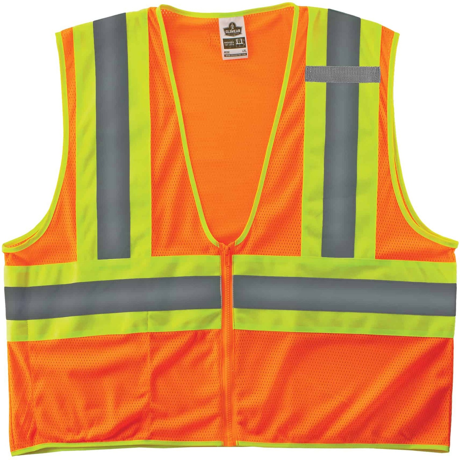 Vest, Two-Tone, Orange