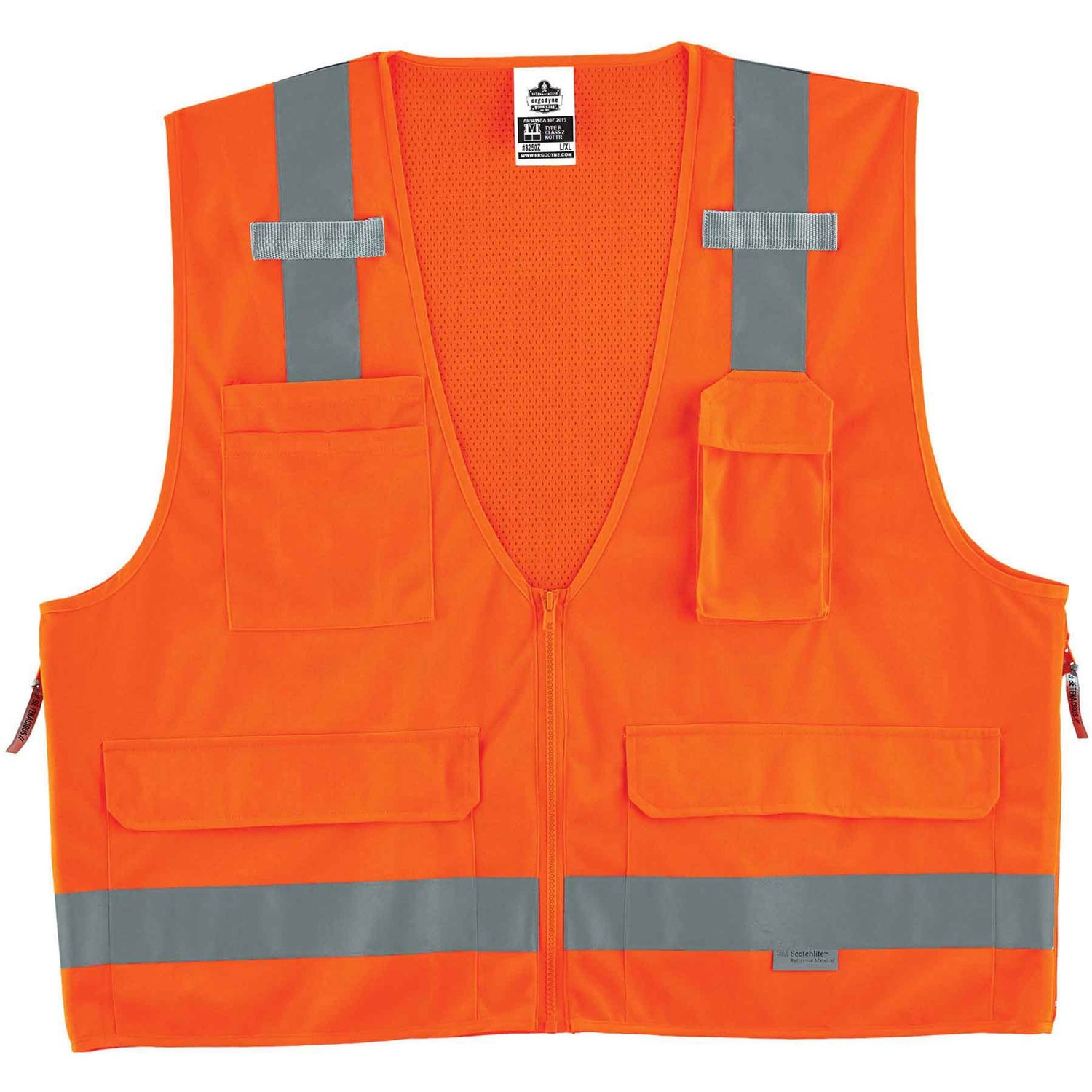 Vest, Surveyors, S/M, Orange
