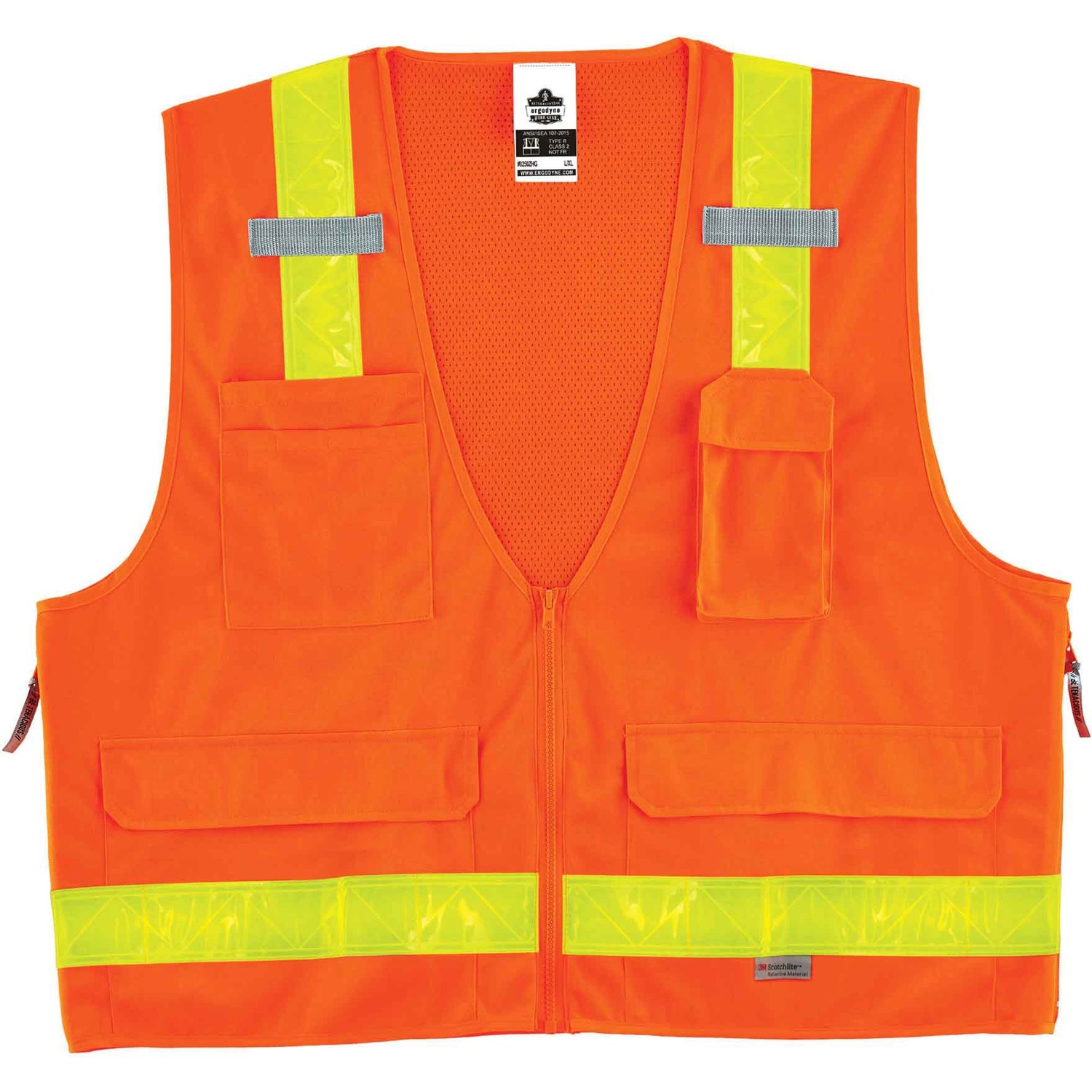 Vest, Surveyors, S/M, Orange