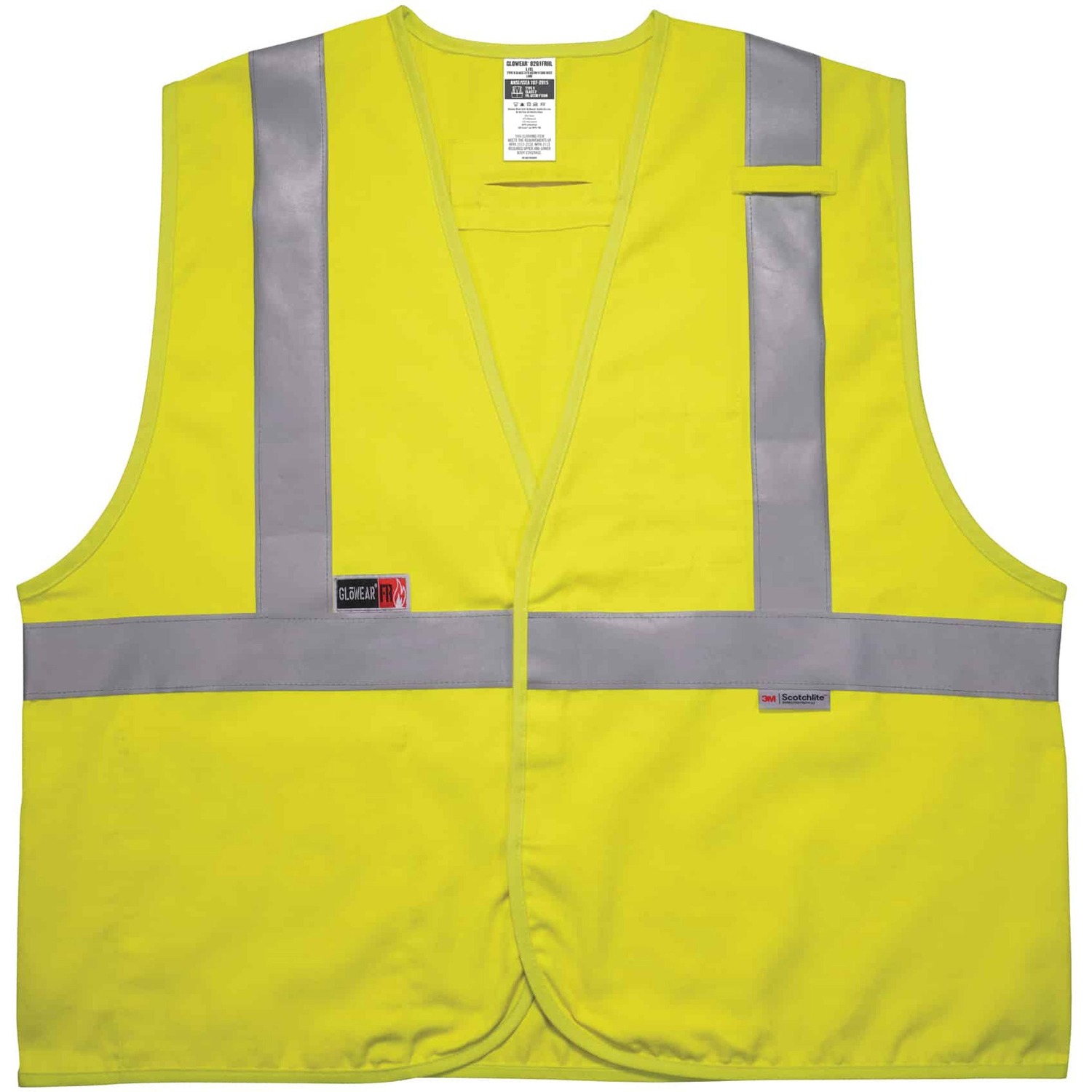 Safety Vest, FR, S/M, Lime