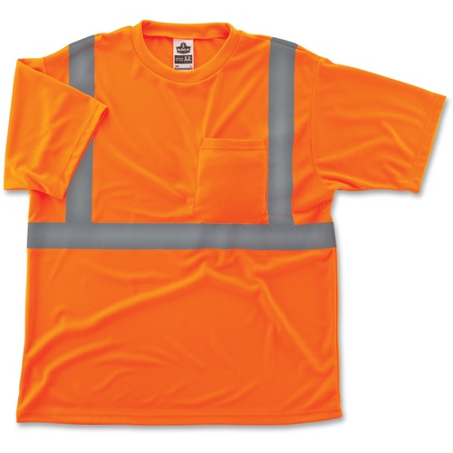 T-Shirt, Class-2, S, Orange