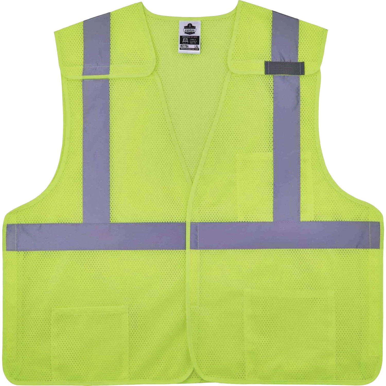 Vest, Breakaway, 4X/5X, Lime
