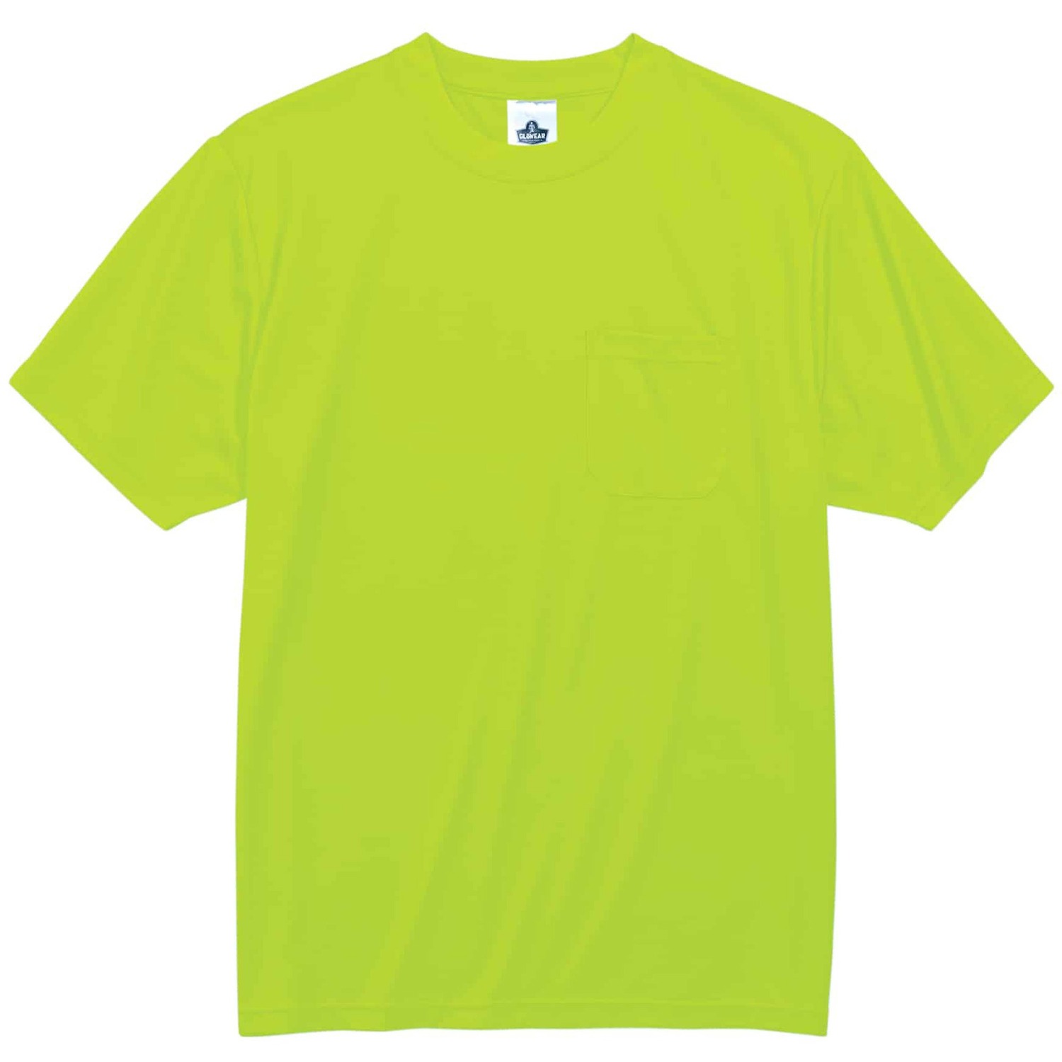 T-Shirt, Non-Cert, 4X, Lime