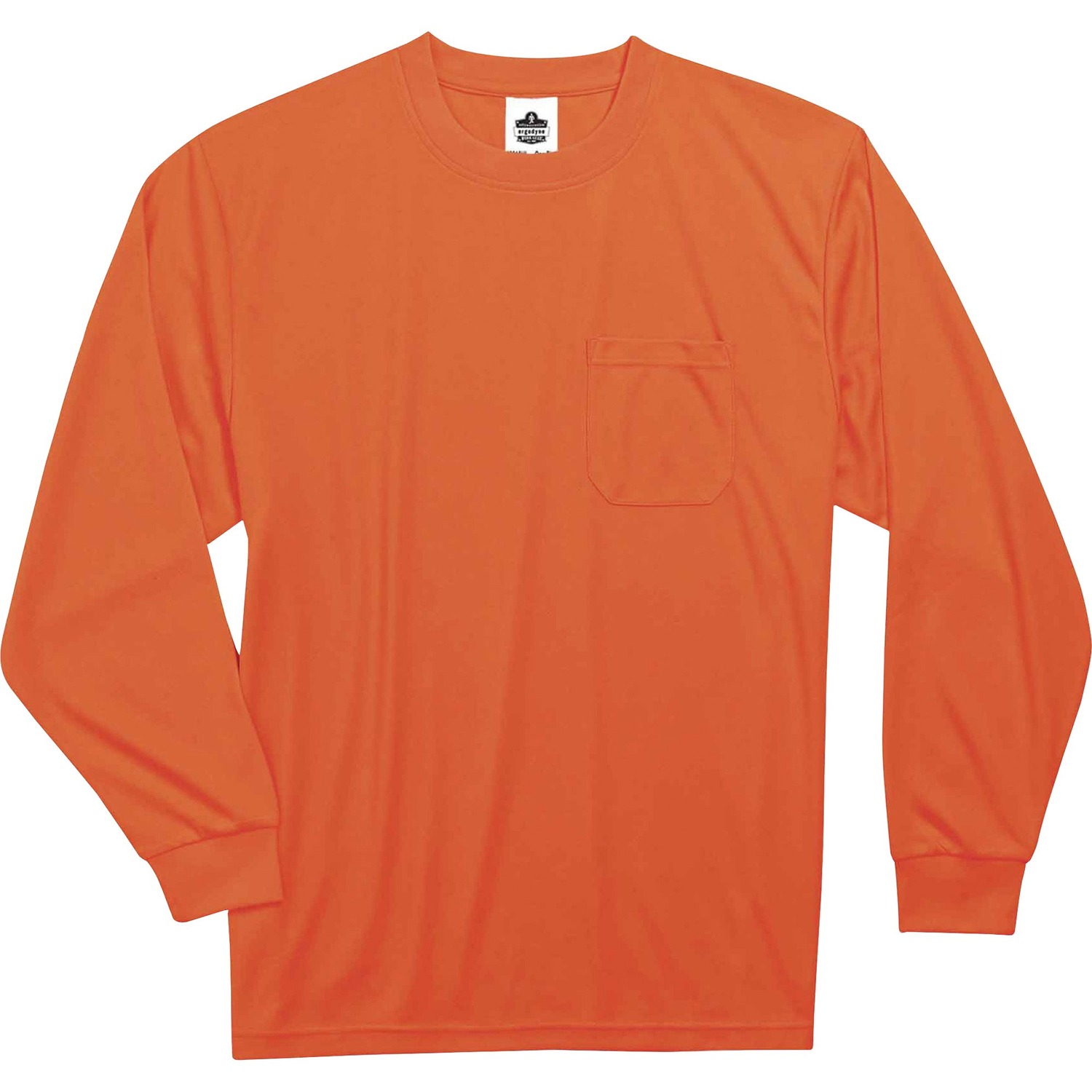 T-Shirt, Long Sleeve, 4X, Orange