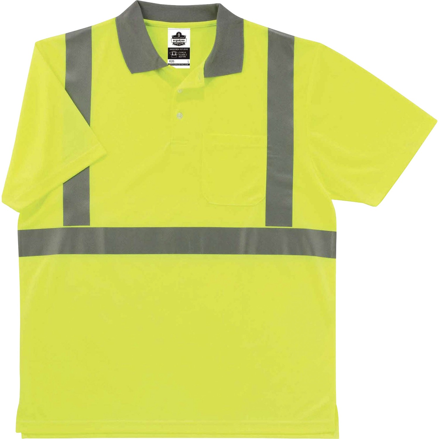 Polo Shirt, L, Lime